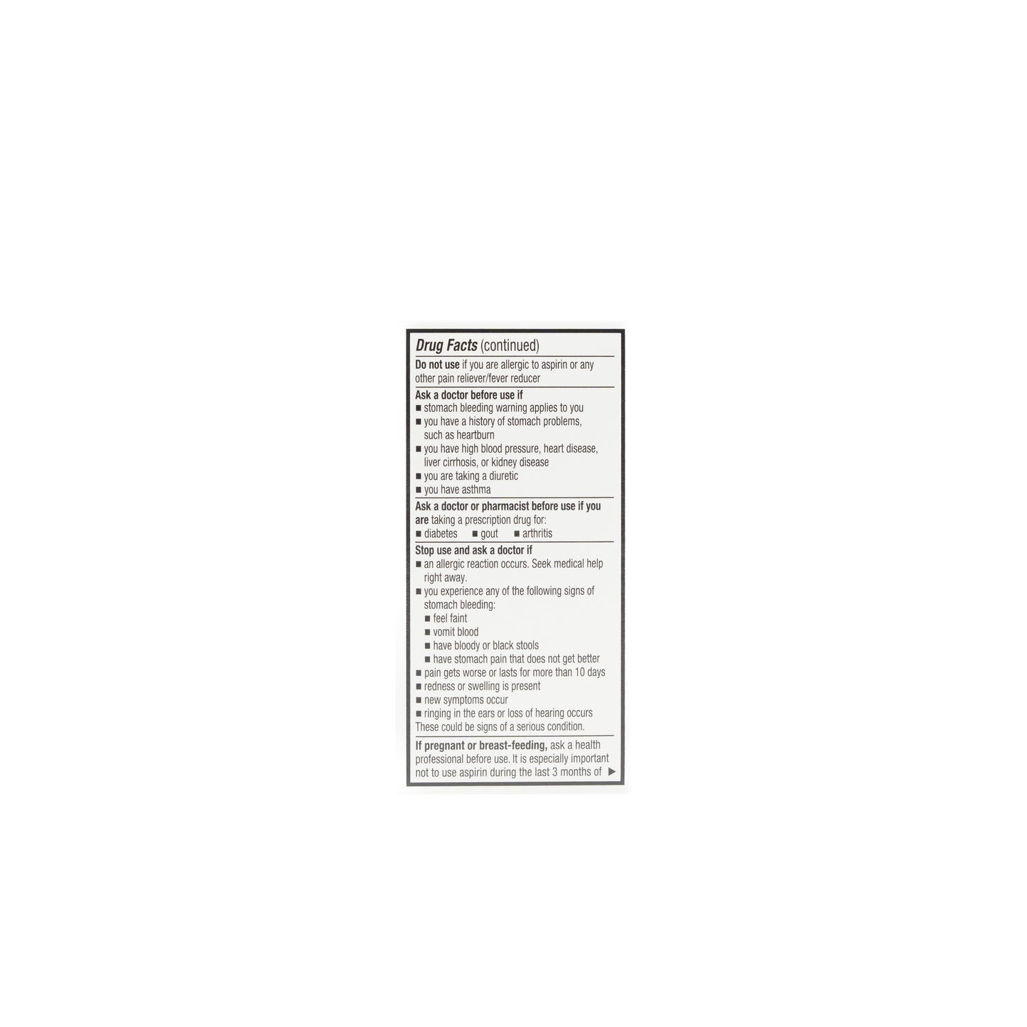 Aspirin EC 81 mg Tabs