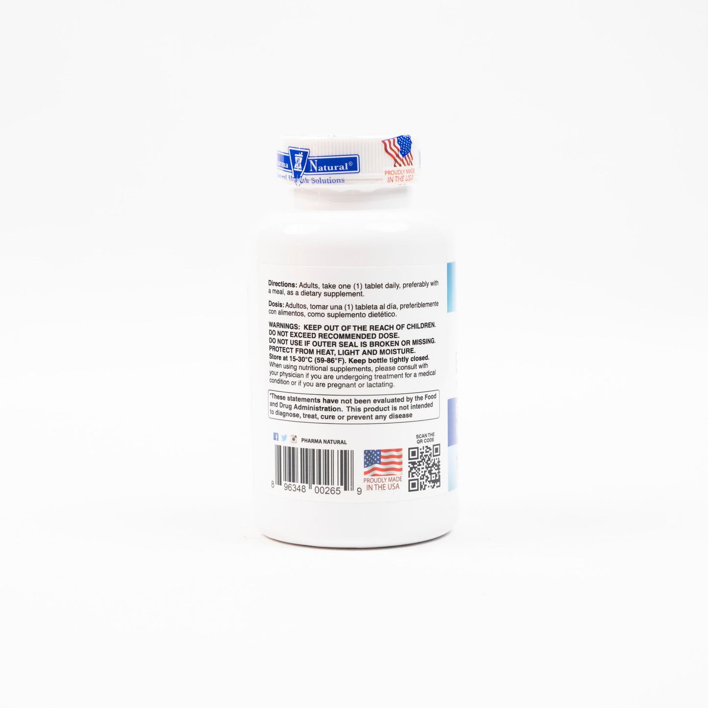 Cápsulas de complejo B más vitamina C