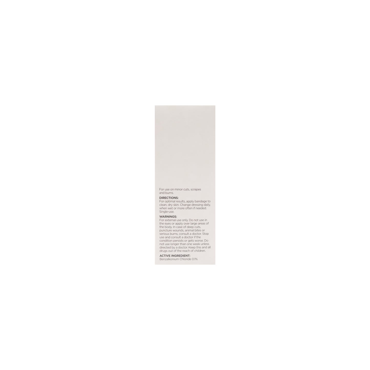 Bandage Plst A/B Ap 0.1%