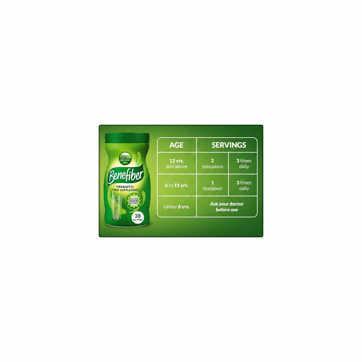 Benefiber Prebiotic Fiber Supplement