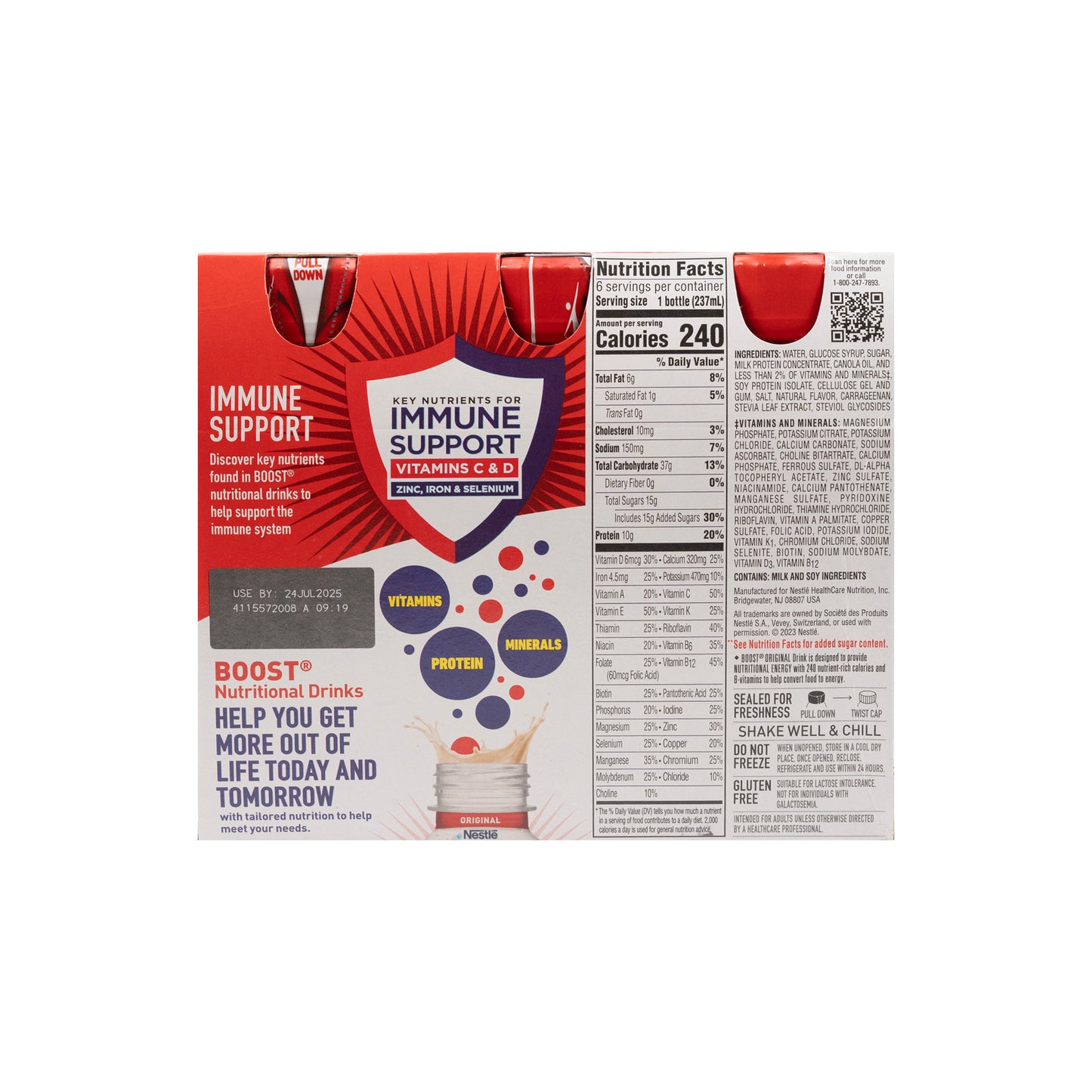 Boost Original Vanilla Shakes - Package