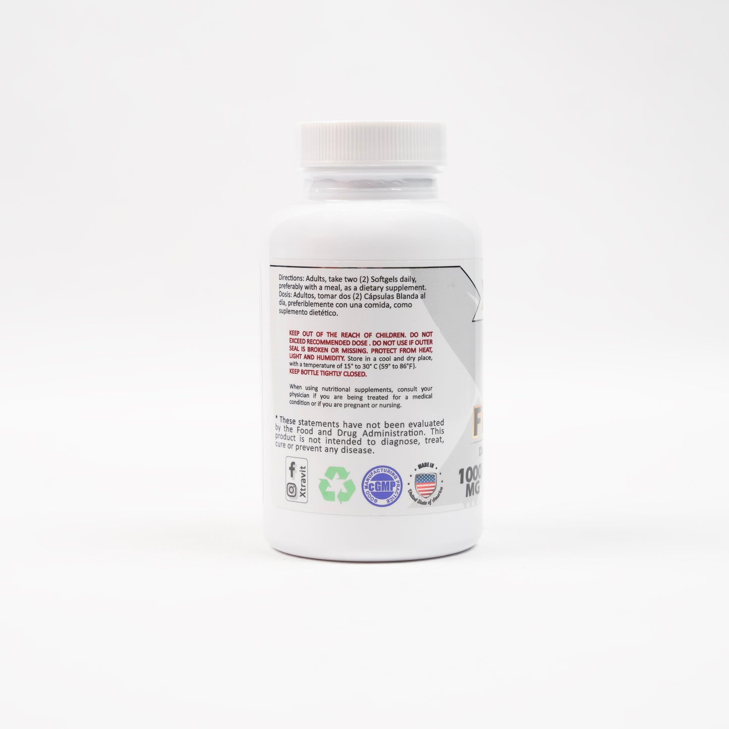 Fish Oil 1000 mg Soft Gel