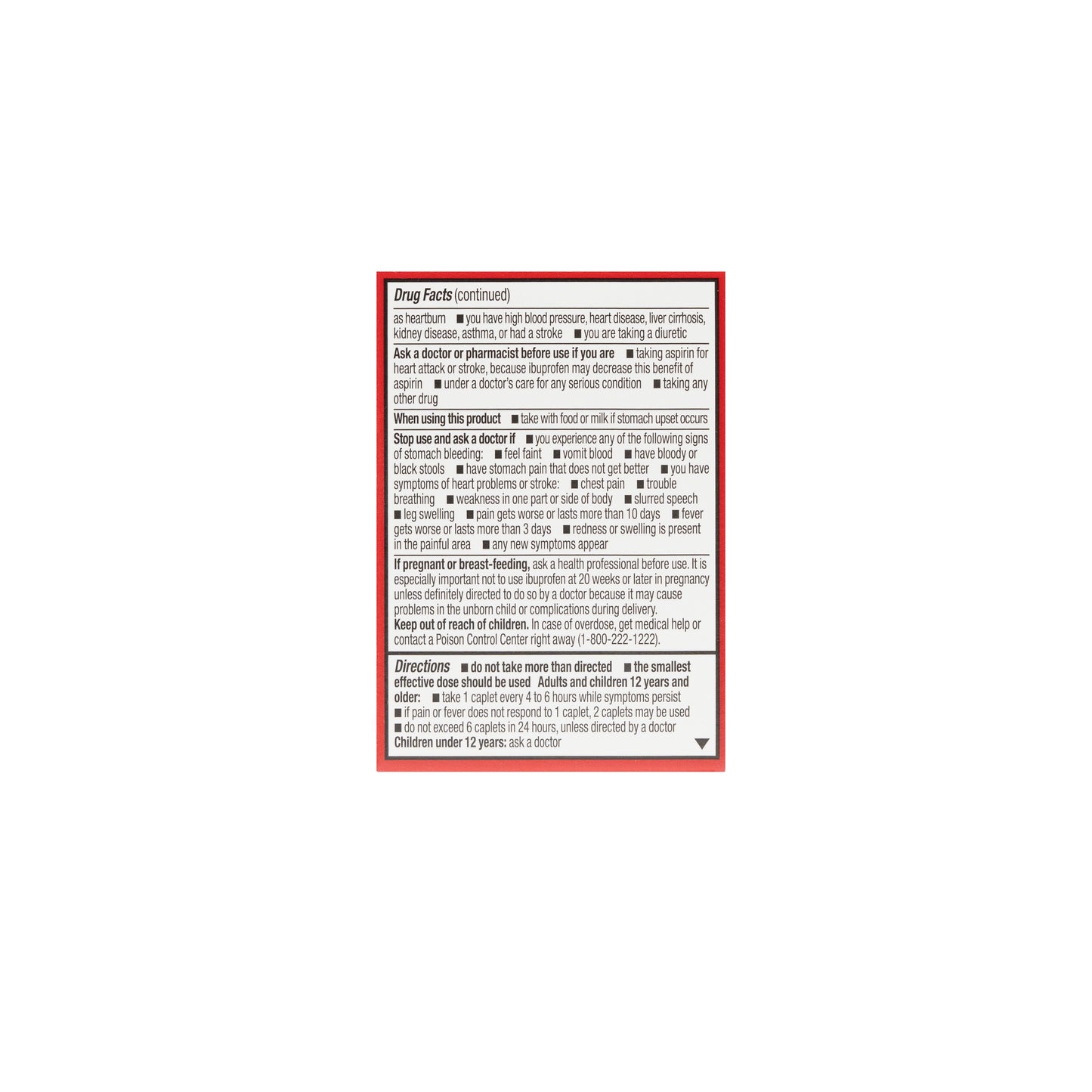 Ibuprofen 200 mg Caplets