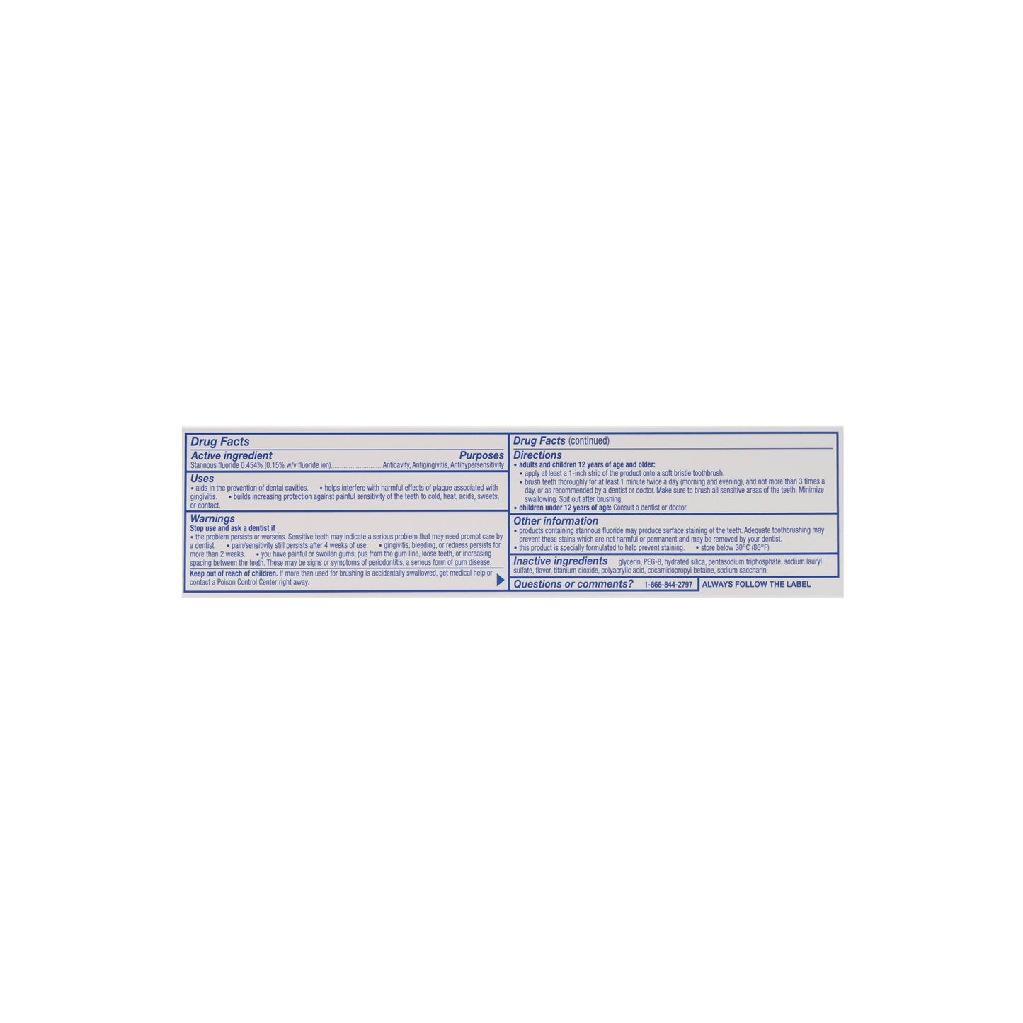 Sensodyne Complete Extra Fresh Toothpaste