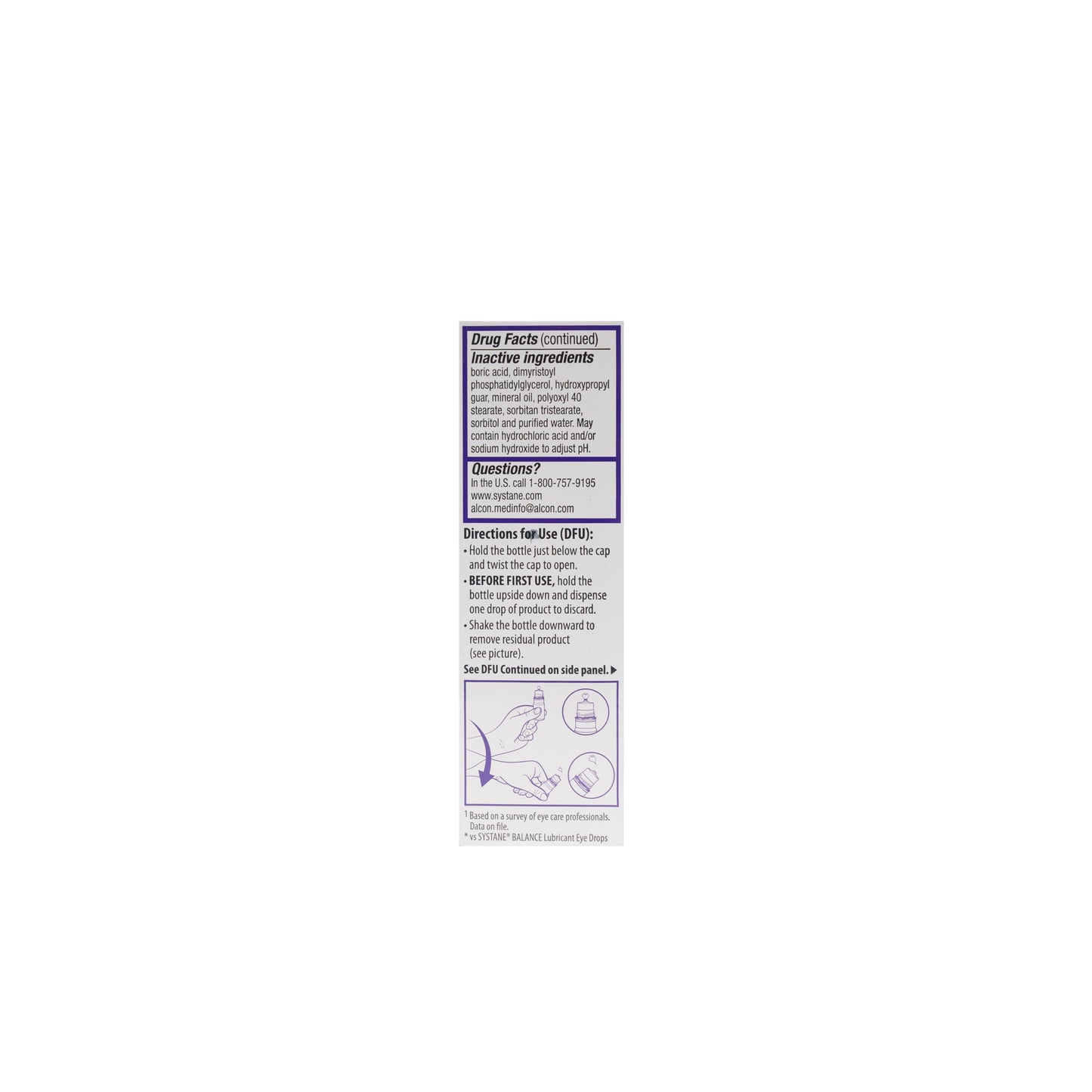 Gotas para ojos secos Systane Complete Pf