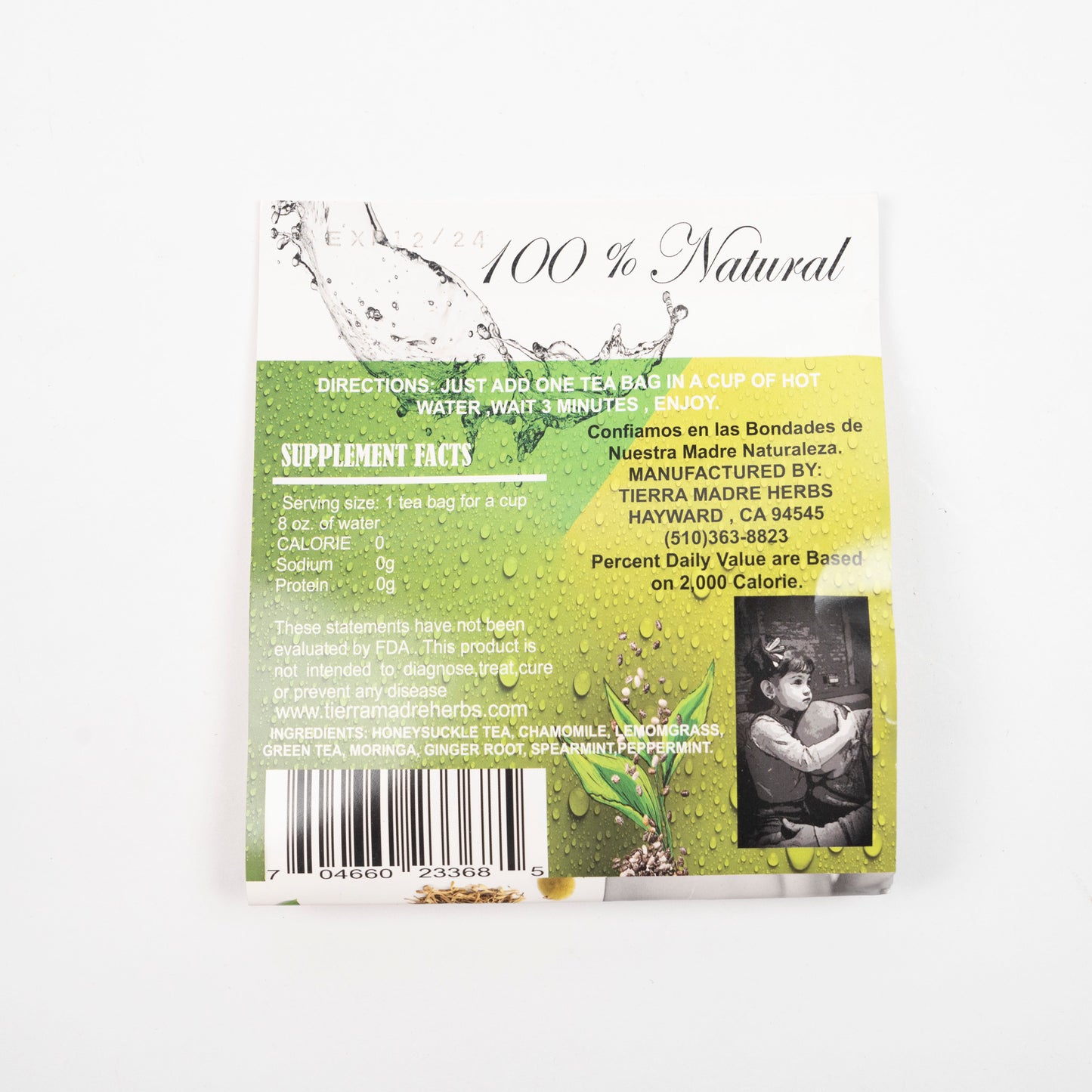 Té Tierra Madre Virus