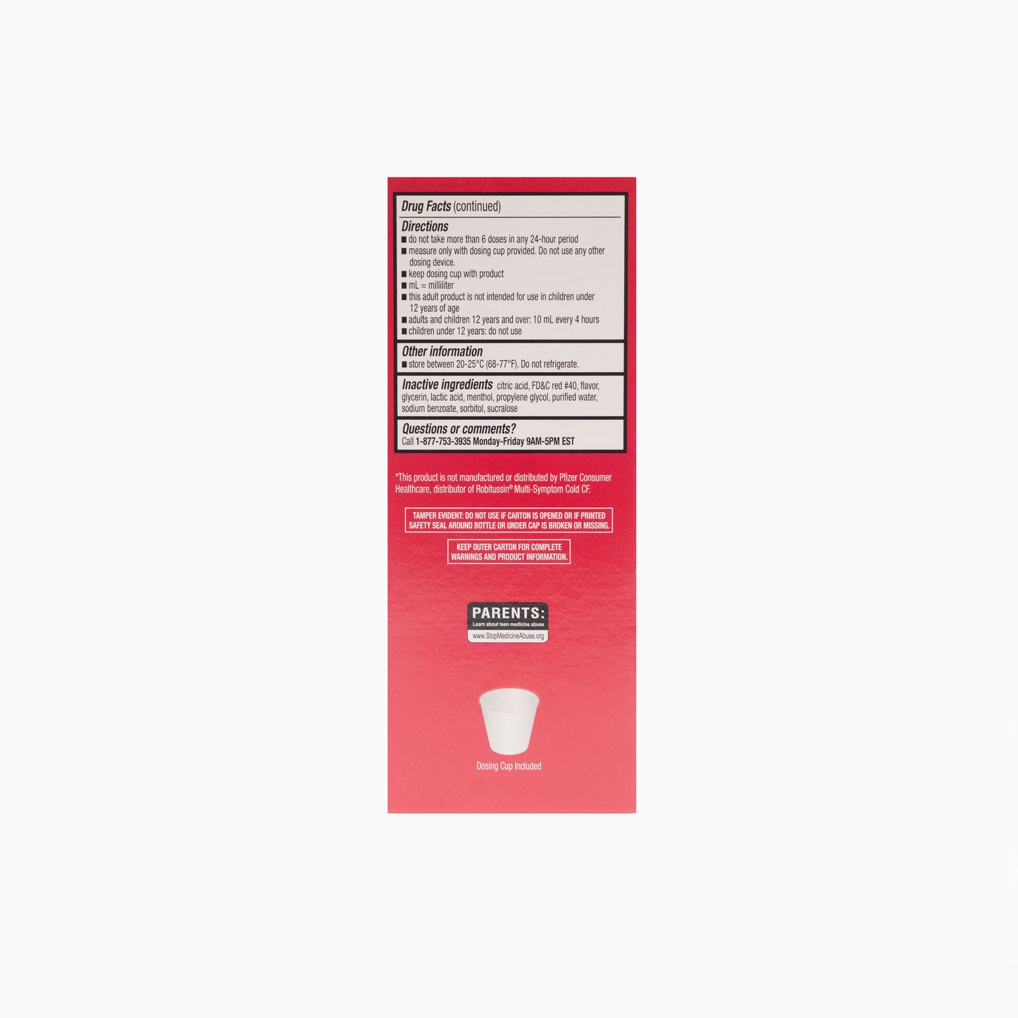 Tussin Cold CF Lqd