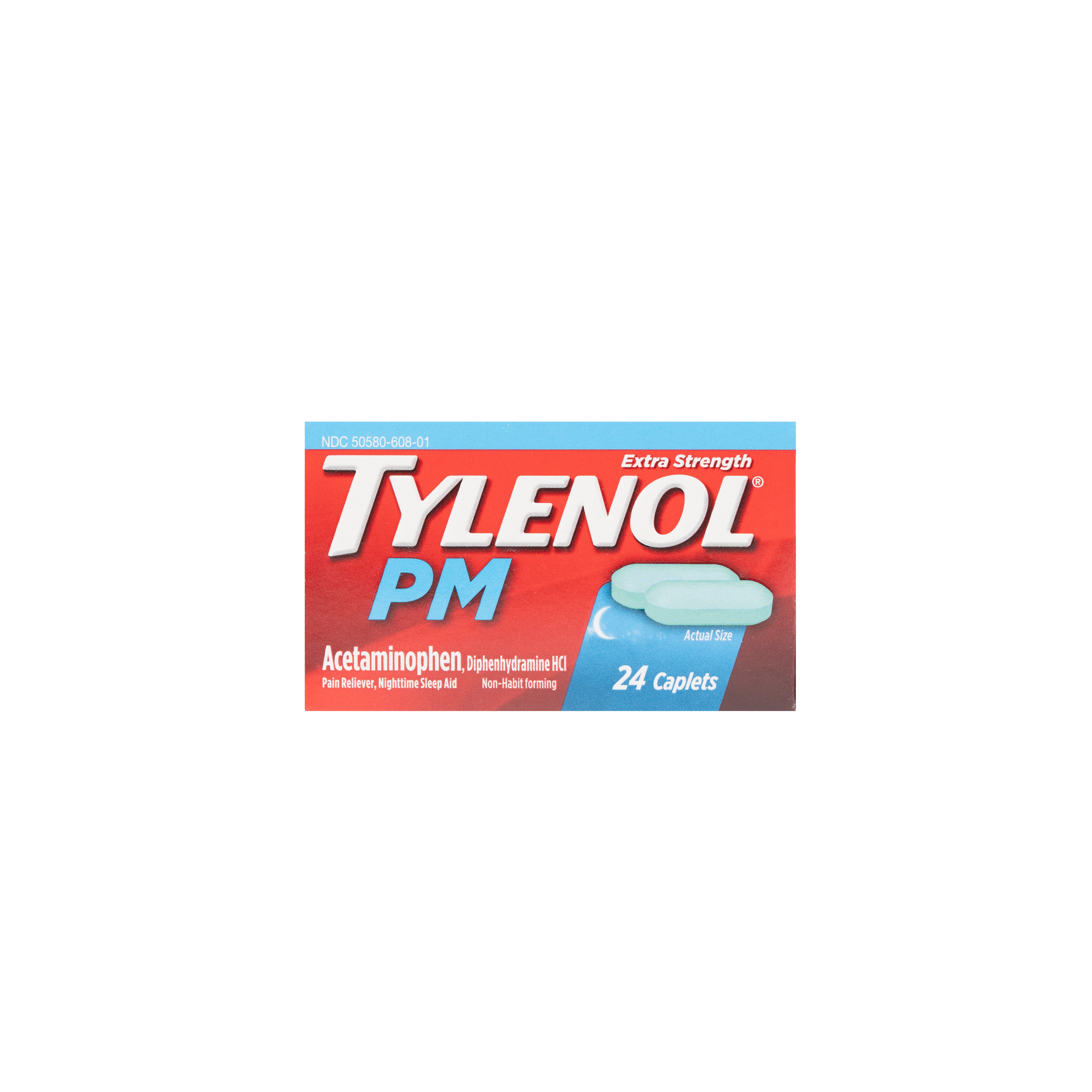 Tylenol PM 25-500 mg Caplets