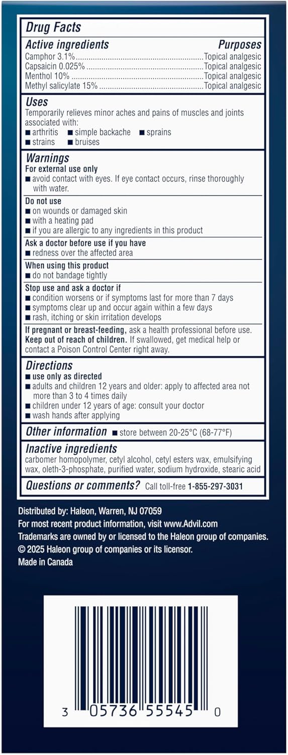 Advil Targeted Relief Cream