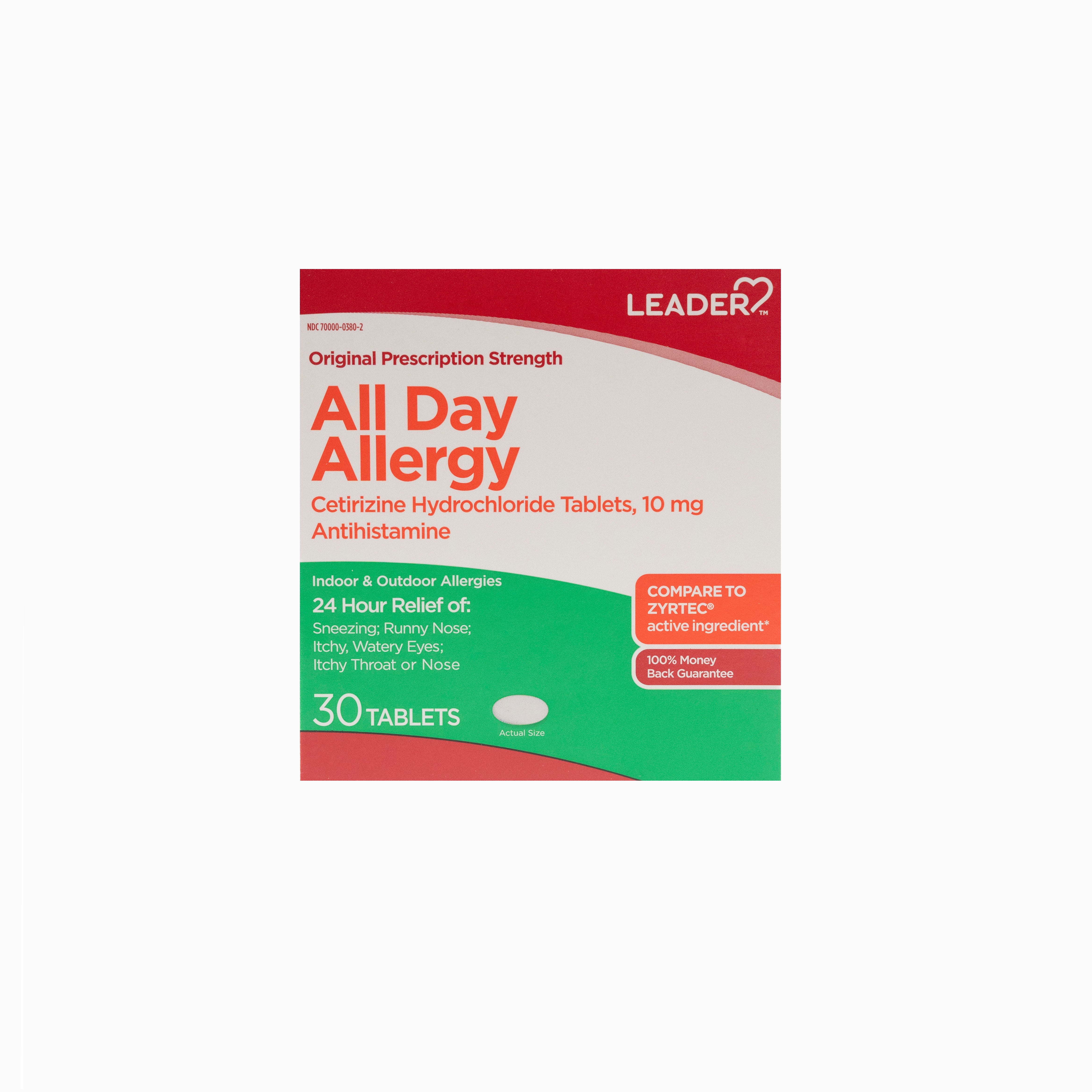All Day Allergy (Cetirizine) 10 mg 24 Hr Tabs