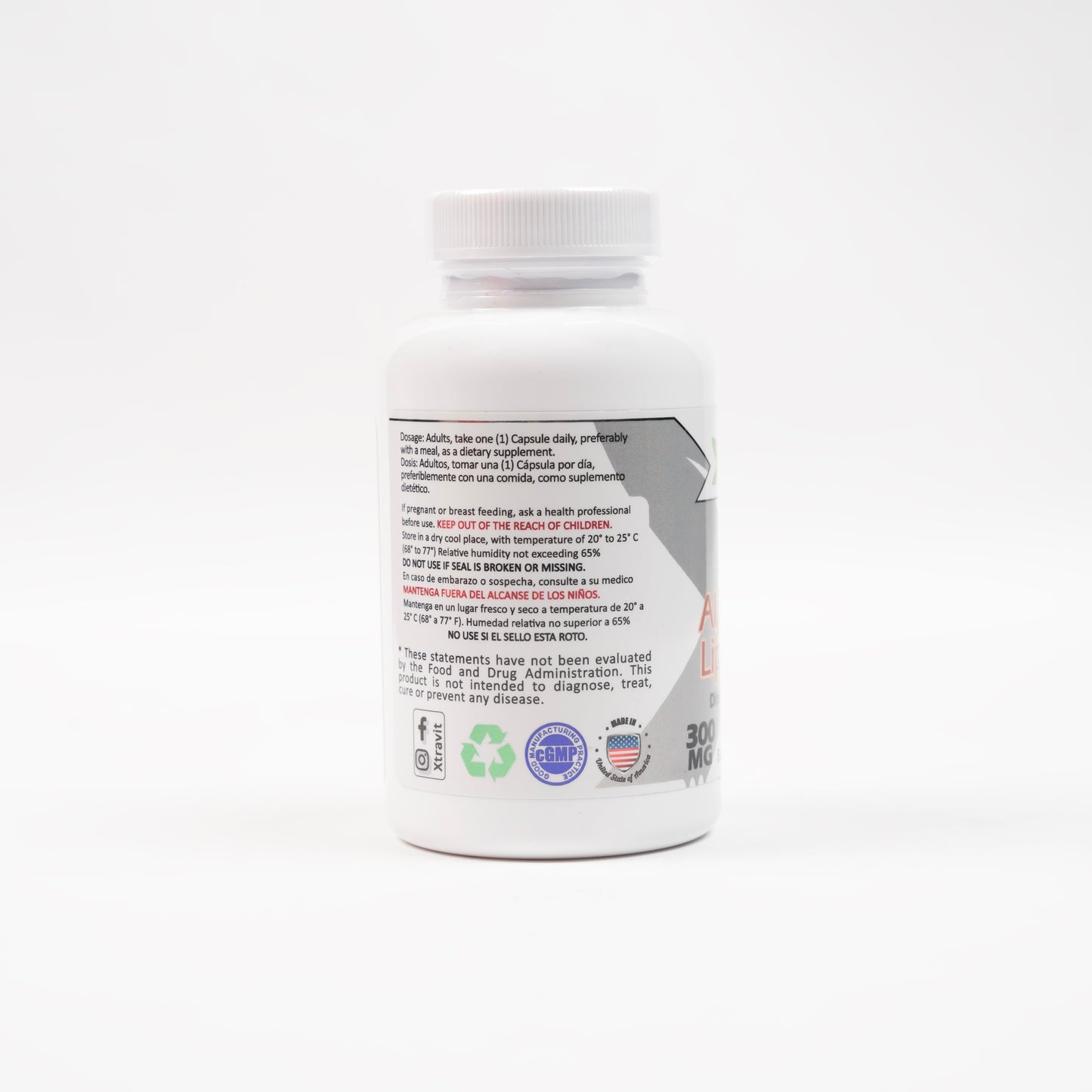 Alpha lipoic acid 300 mg Caps