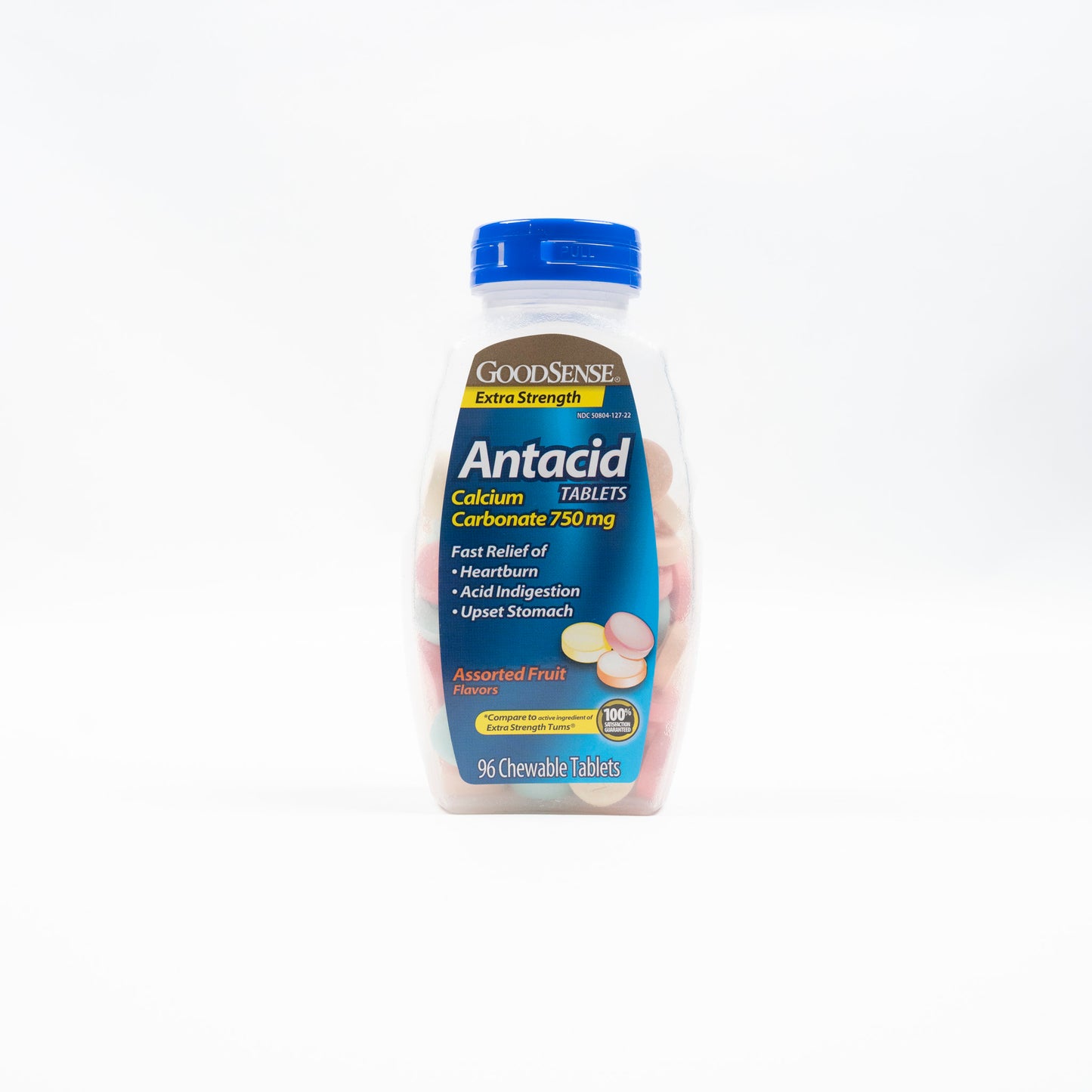 Antacid 1000 mg Asst Berries Chw Tabs