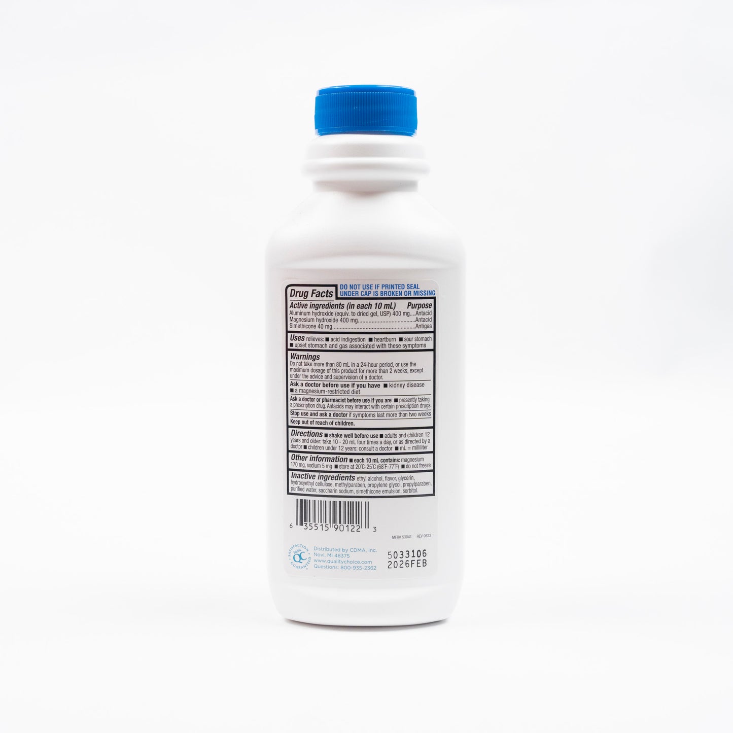 Antacid/Antigas Mint Lqd