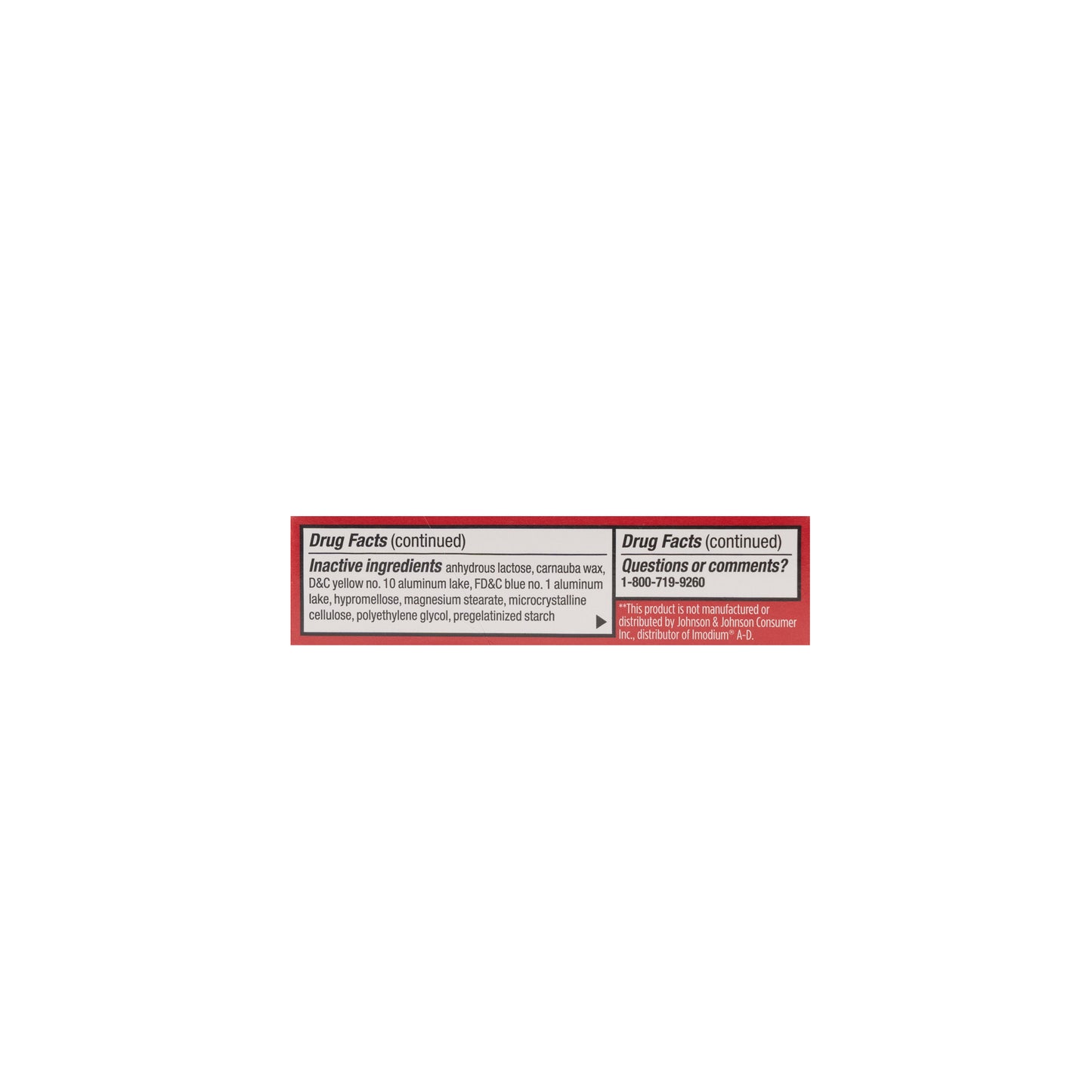 Anti-Diarrheal 2 mg Caplets