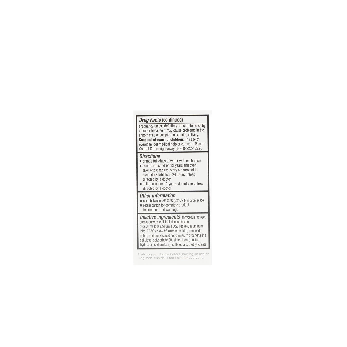 Aspirin EC 81 mg Tabs