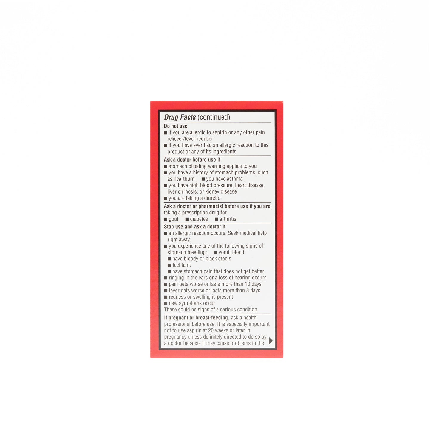 Back & Body  (Aspirin- Caffeine) 500-32.5 mg Caplets