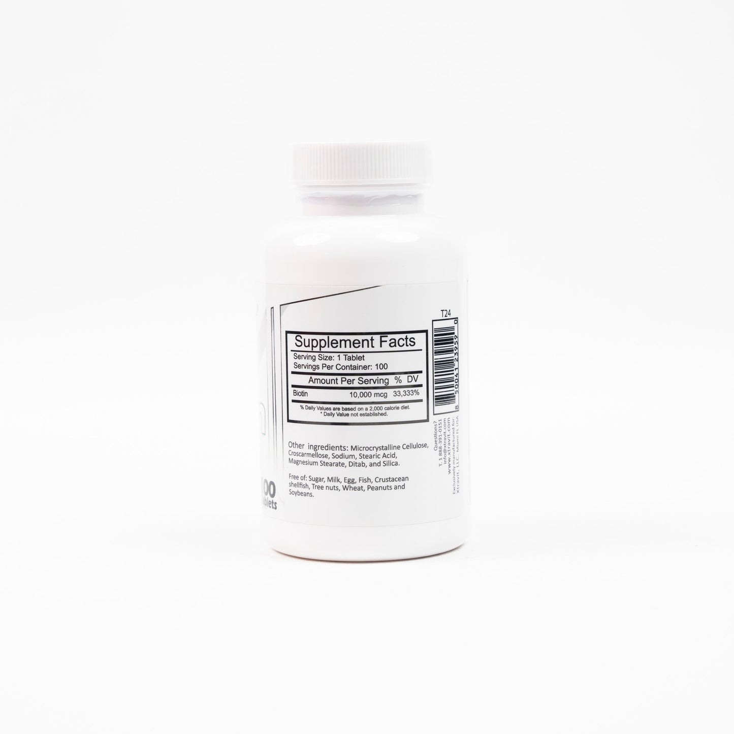 Biotin 10,000 mcg Tabs