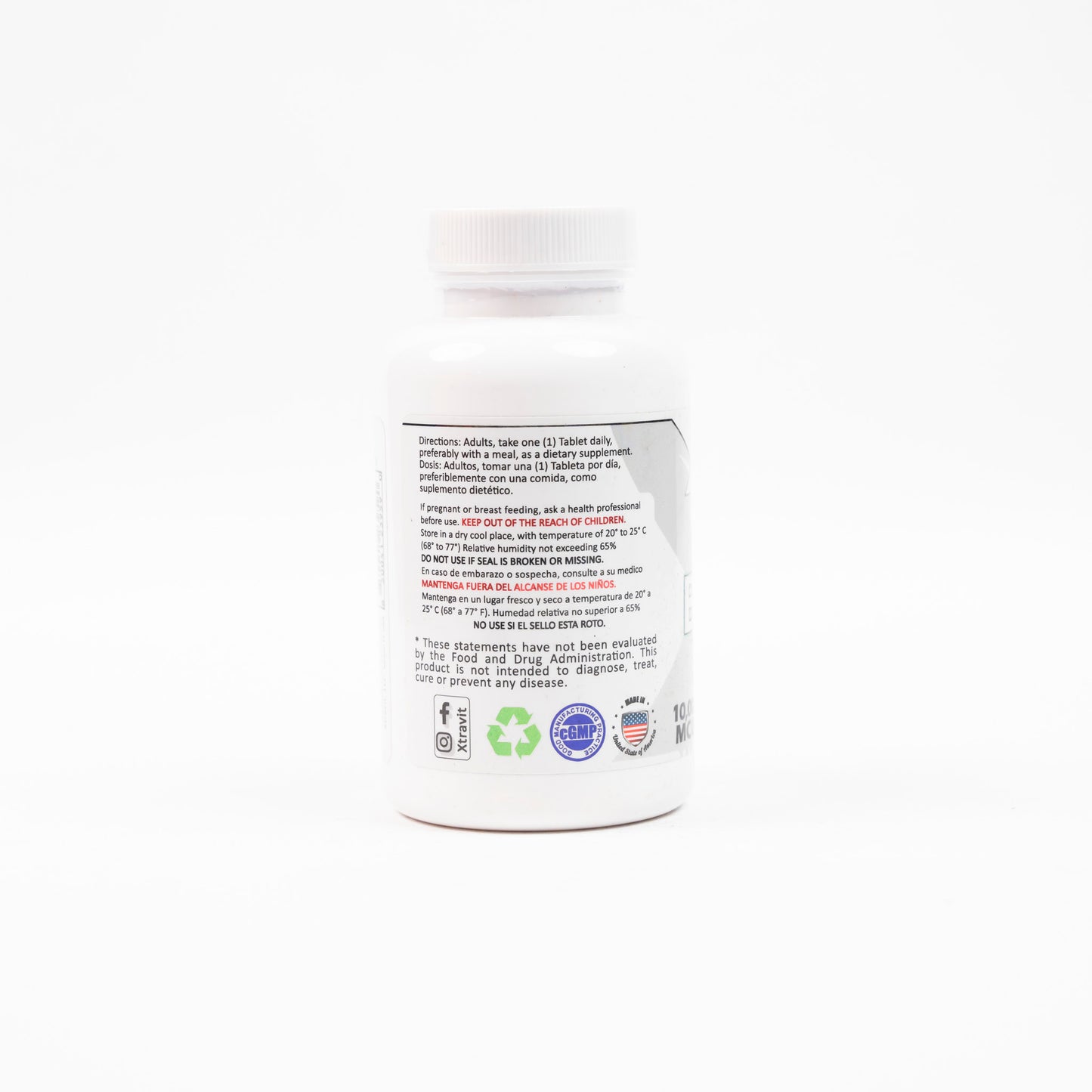 Biotin 10,000 mcg Tabs
