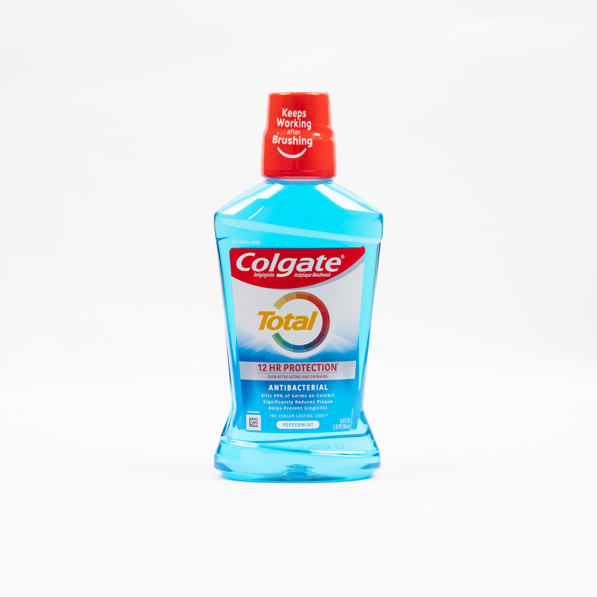 Colgate Total Mouthwash No Alcohol Peppermint