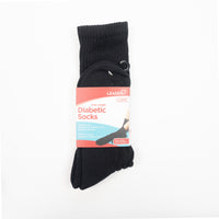 Compression Knee High Socks, Mens Black, Large (Shoe Size 10.5 - 12), 15 - 20 mmHg