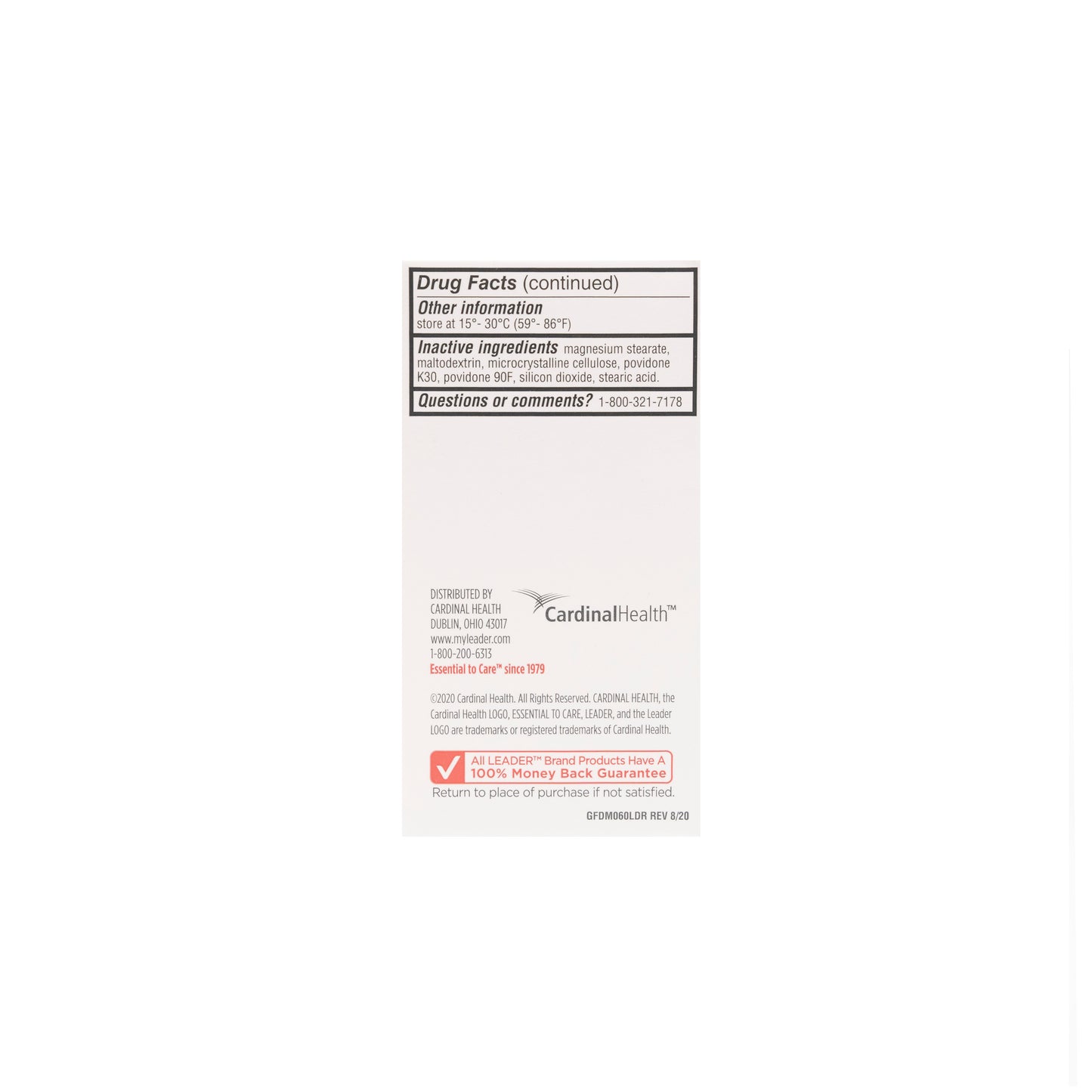 Daytime Sinus Relieve Pressure & Pain (Phenylephrine- APAP-Guaifenesin) 5-325-200 mg Caplets