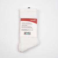 Diabetic Sock Crew White -Large