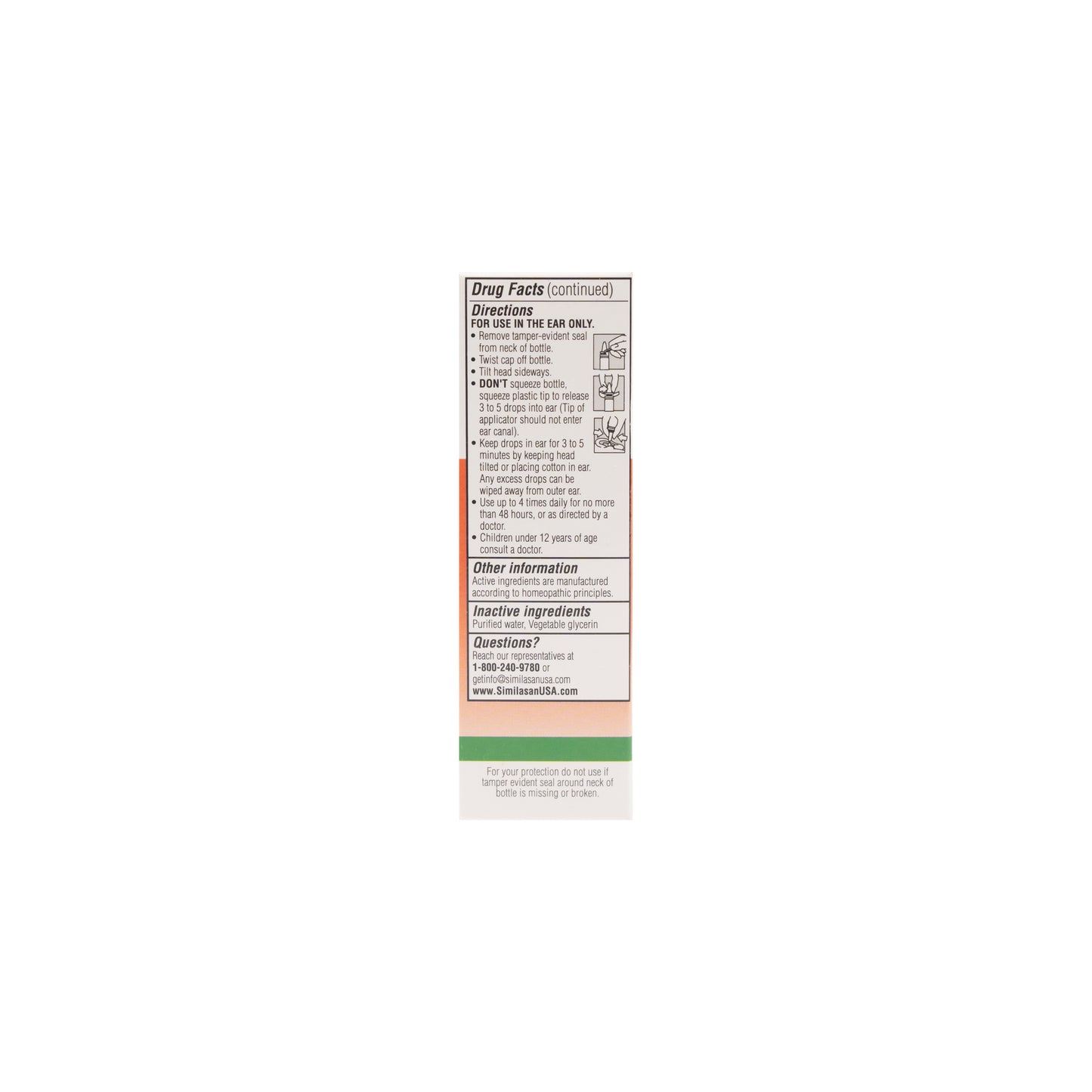 Earache Relief Drops