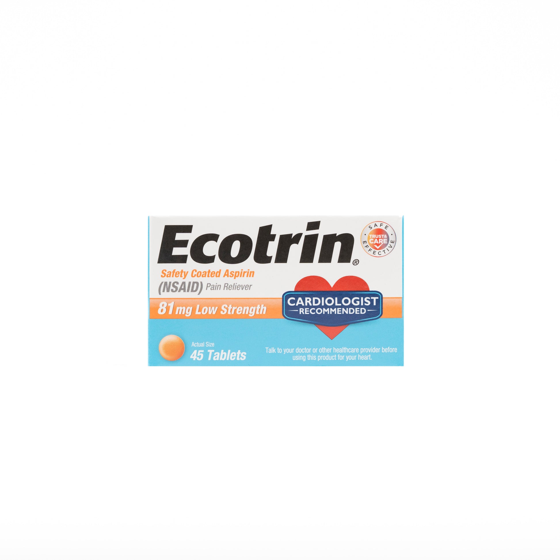 Ecotrin (Aspirin) 81 mg Tabs