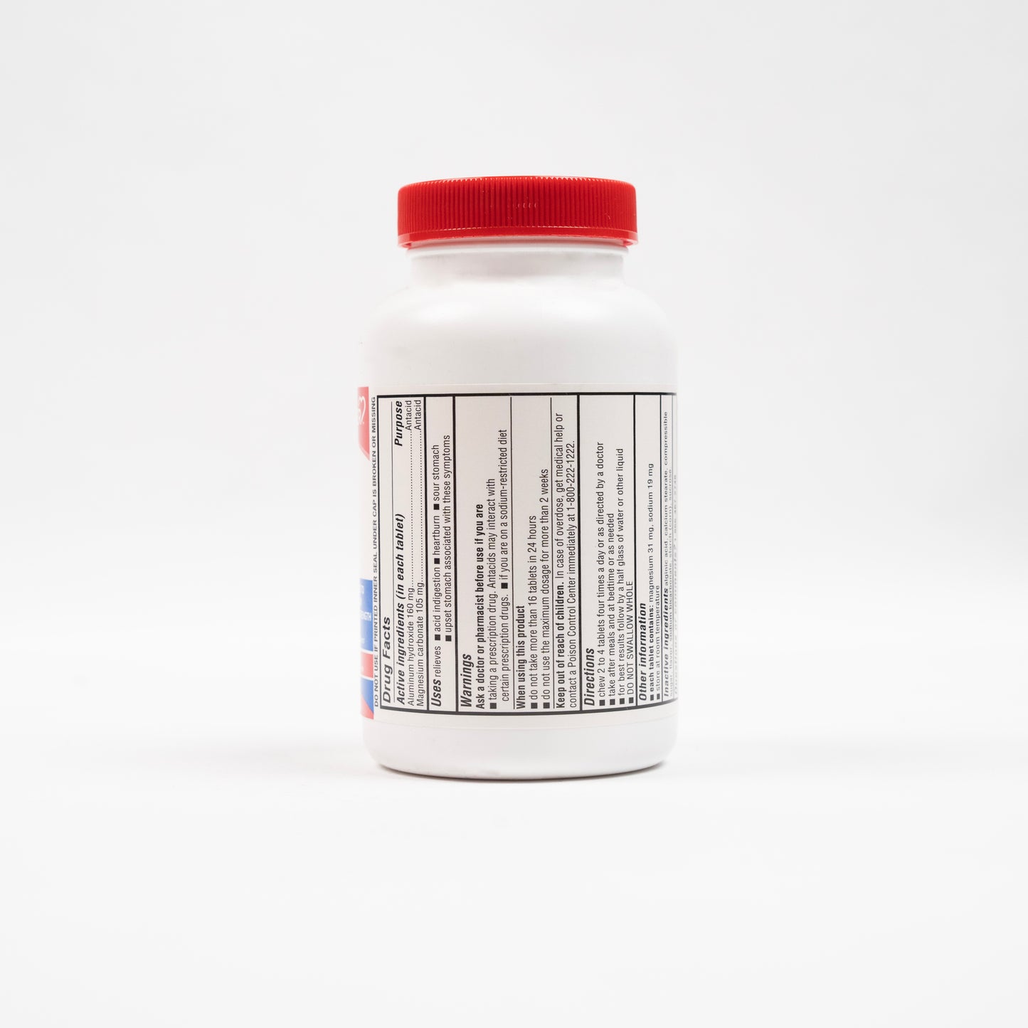 Extra Strength Antacid Chewable Original Tabs