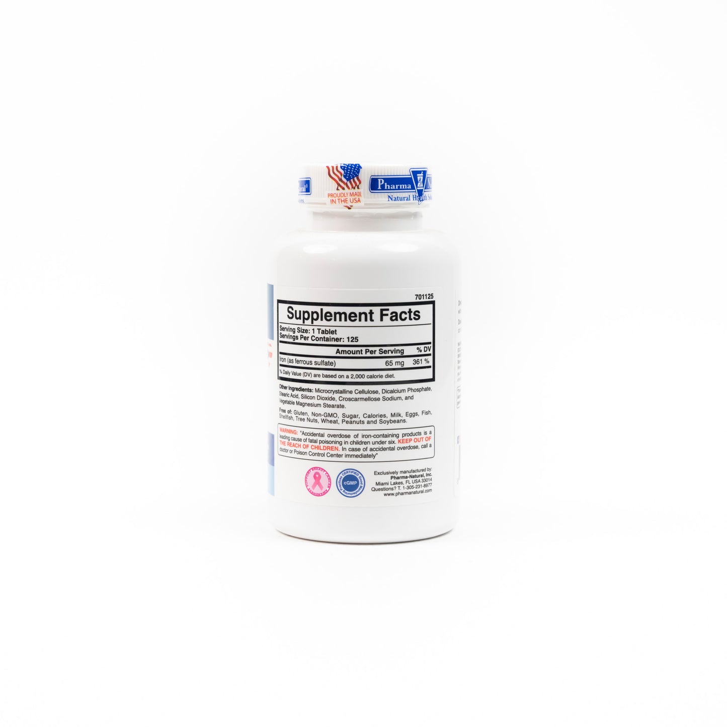 Ferrous Sulf 325 mg Tabs
