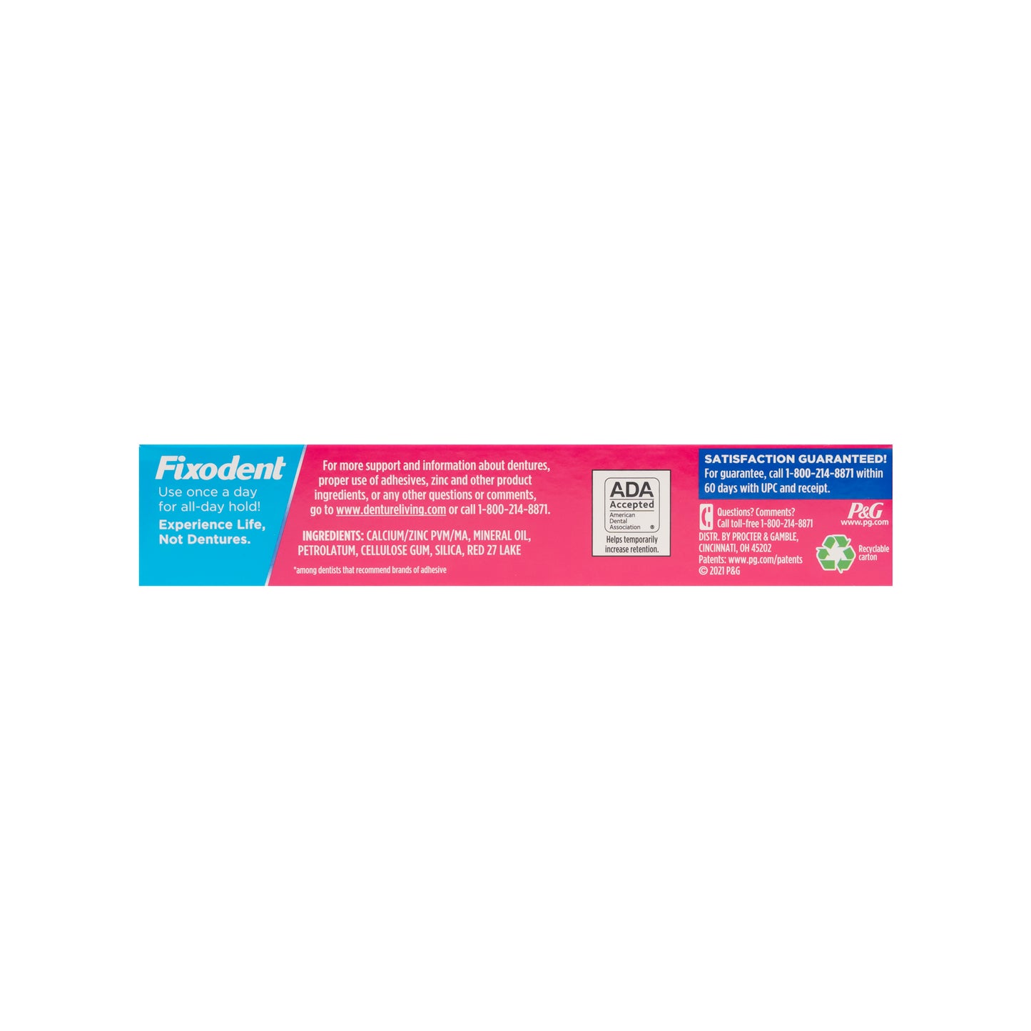 Fixodent 2.4Oz Orig