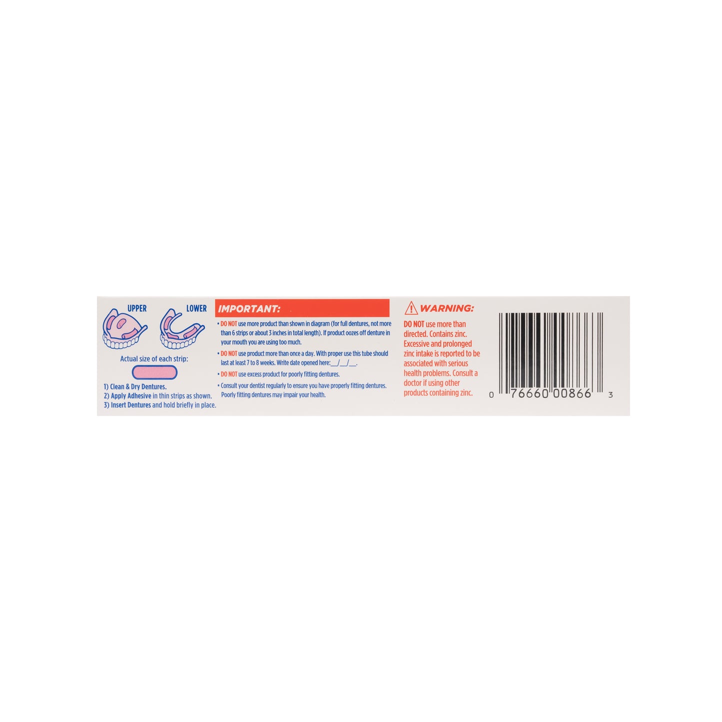 Fixodent 2.4Oz Orig