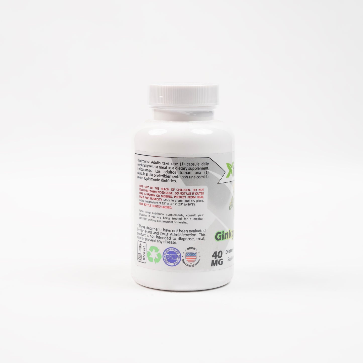 Gingo Biloba 40 mg Caps