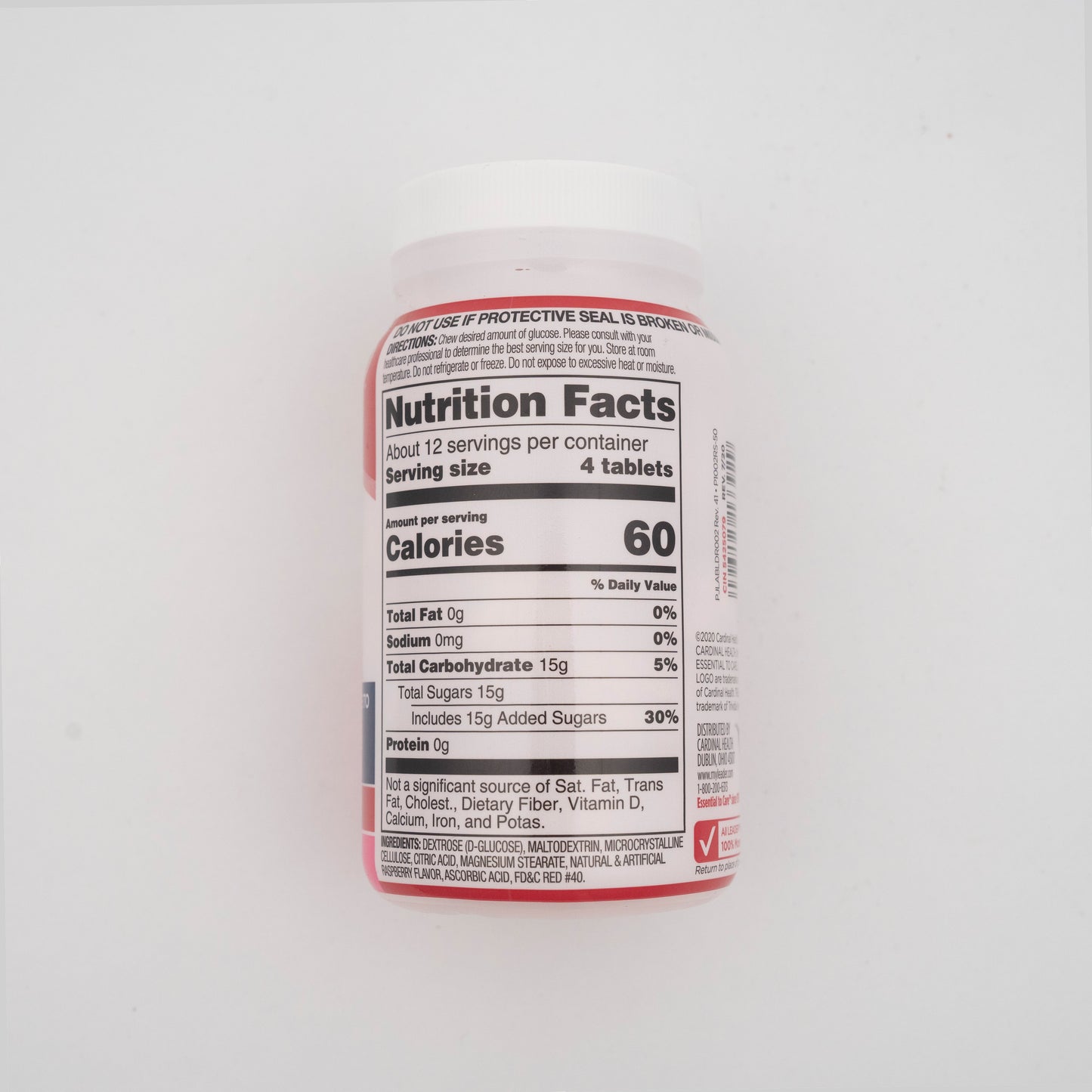 Glucose Tablets Raspberry