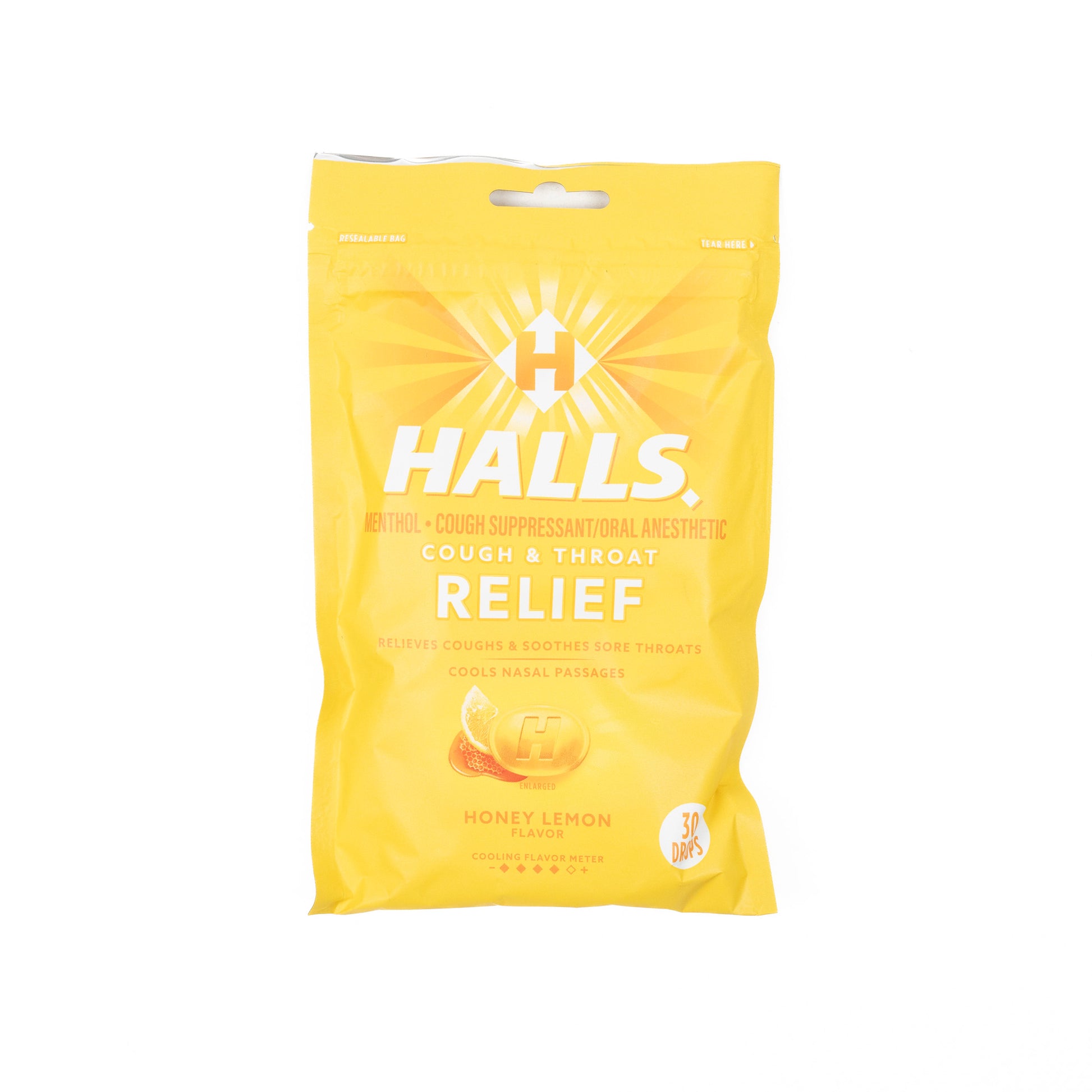 Halls Cough Honey Lemon