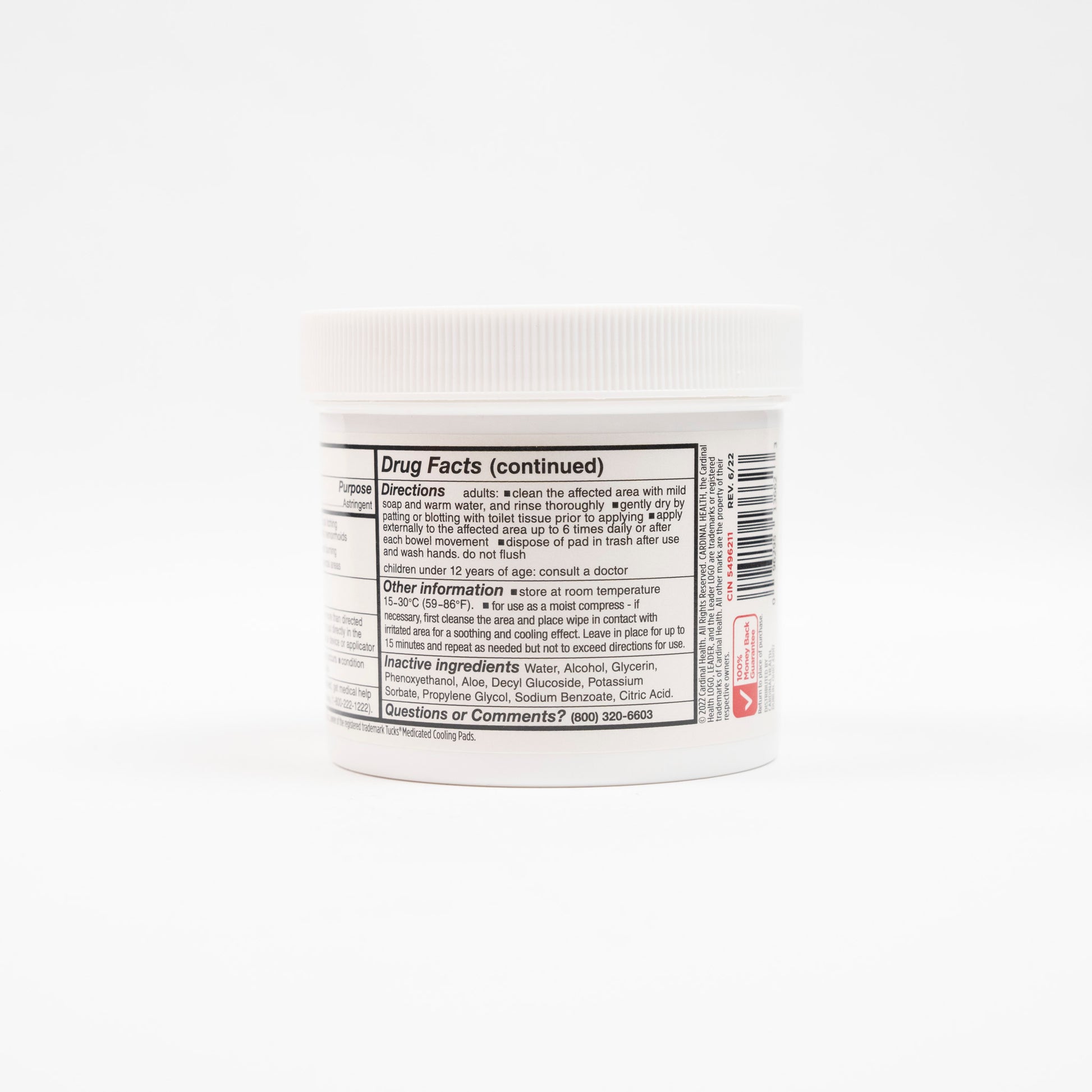 Hemorrhoidal wipes with aloe - Farmacia Med Care
