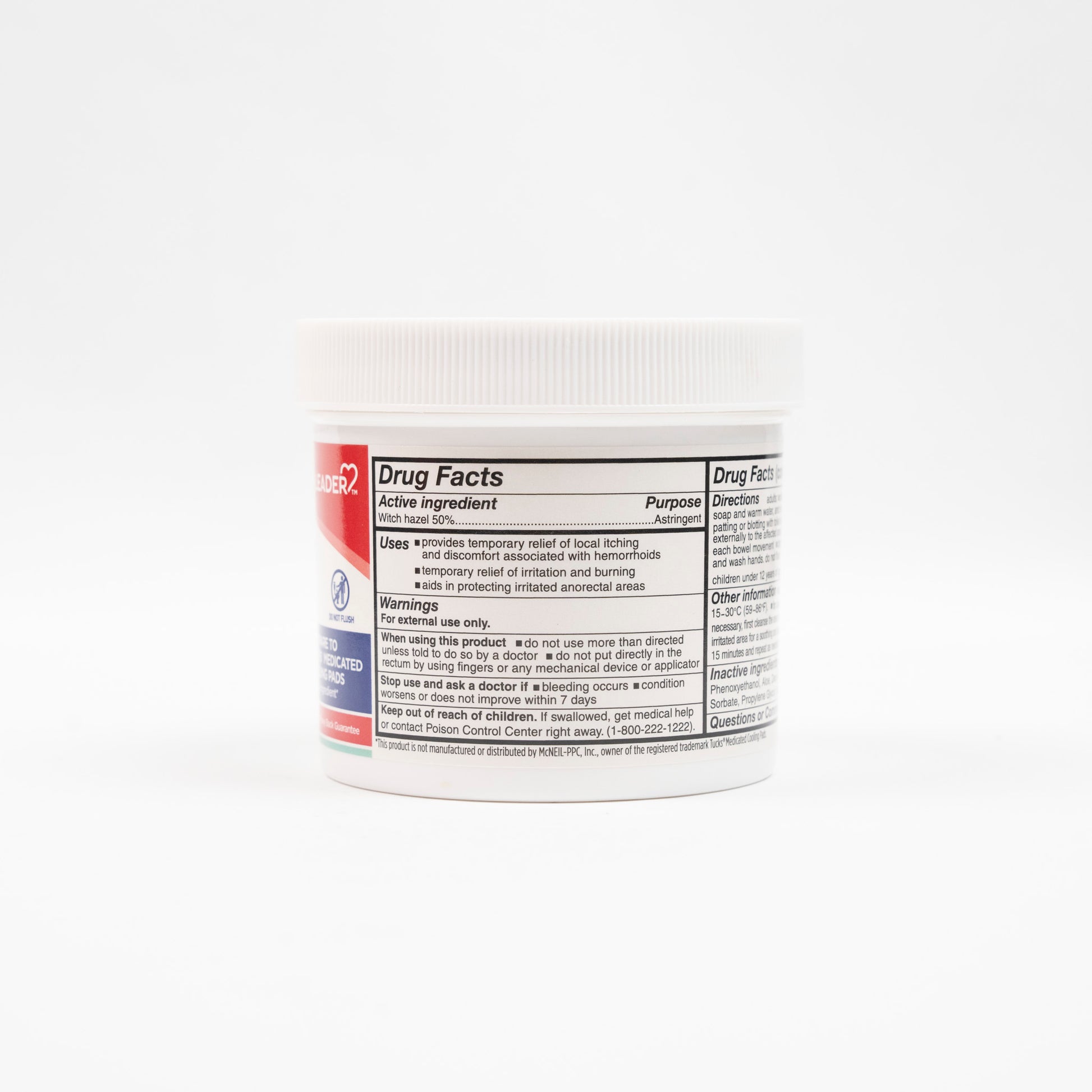 Hemorrhoid wipes with aloe - Farmacia Med Care