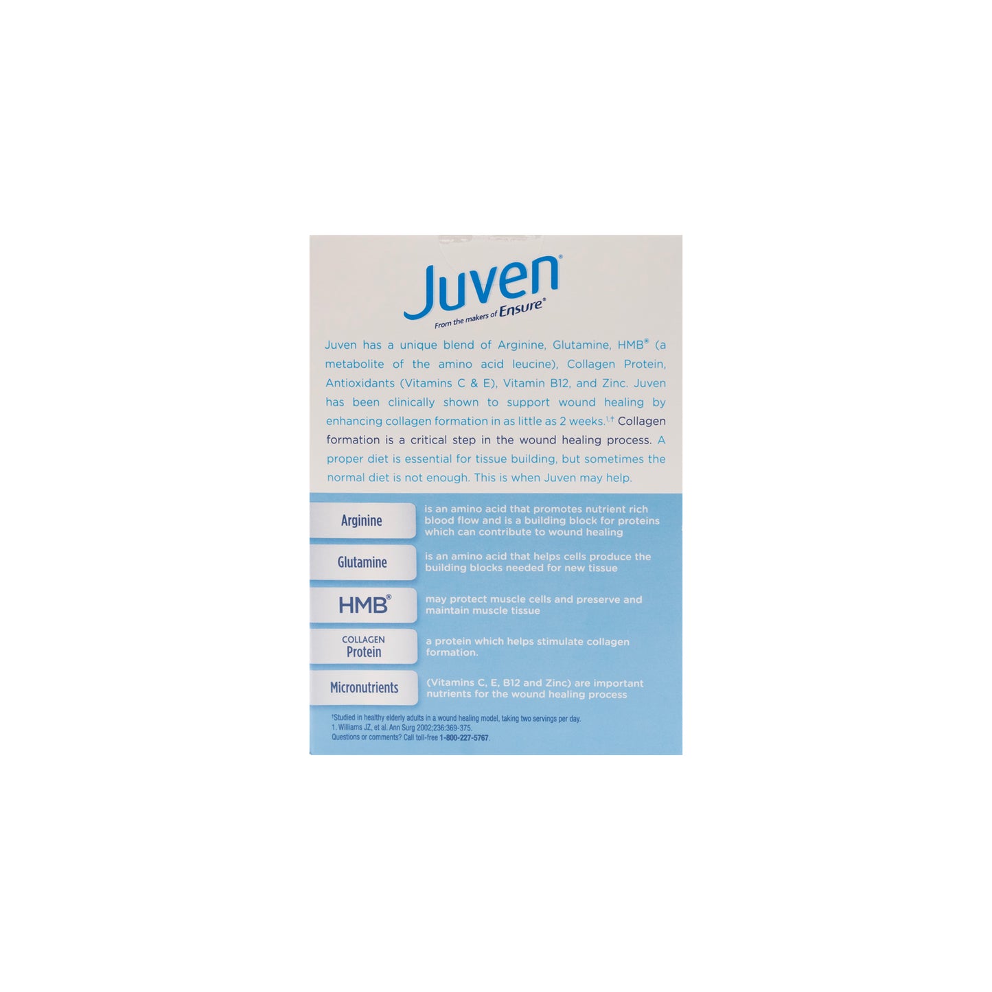Juven Orange Therapeutic Nutrition Powder
