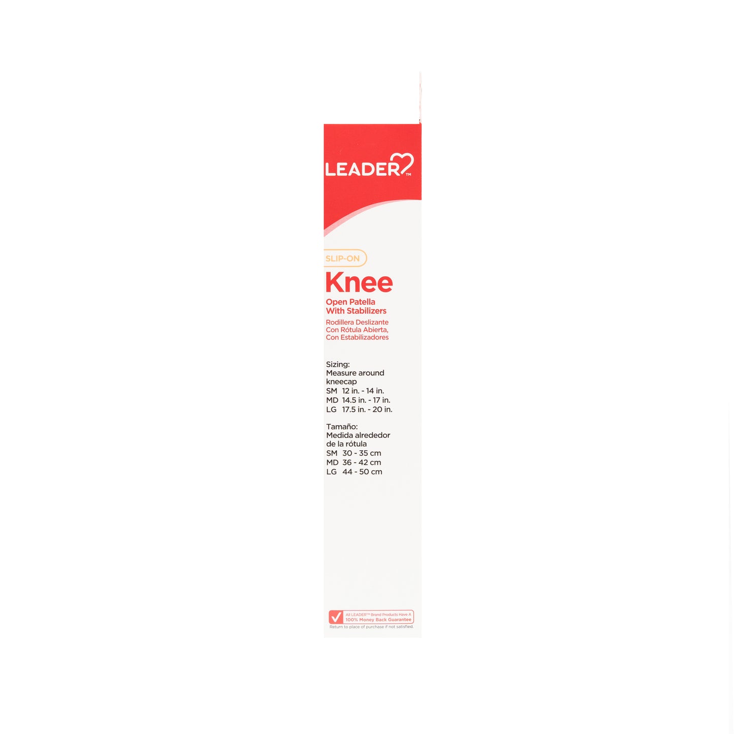 Knee Elastic W/Stays Large