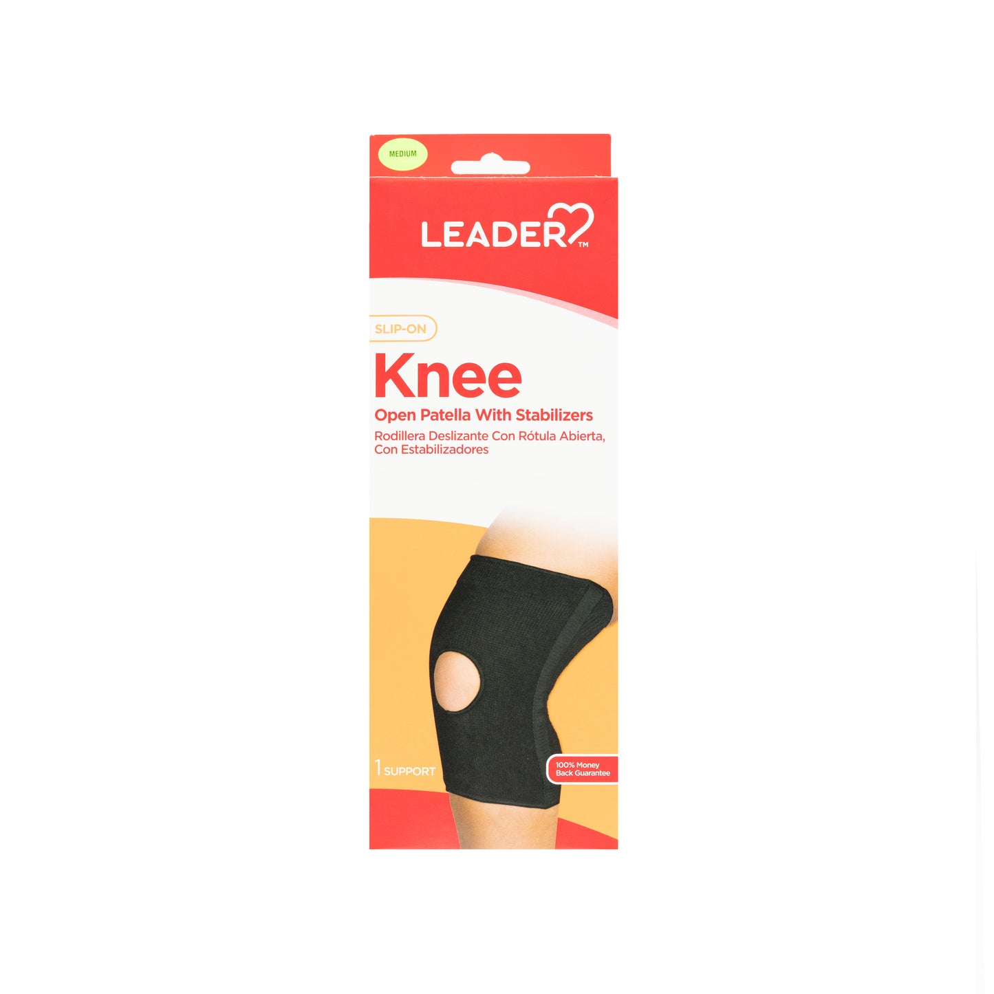 Knee Elastic W/Stays Medium