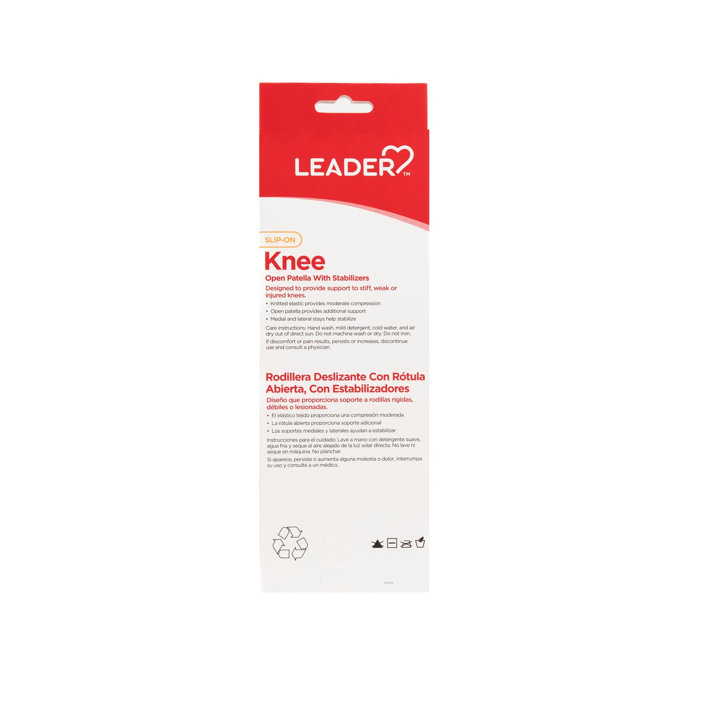 Knee Elastic W/Stays Small