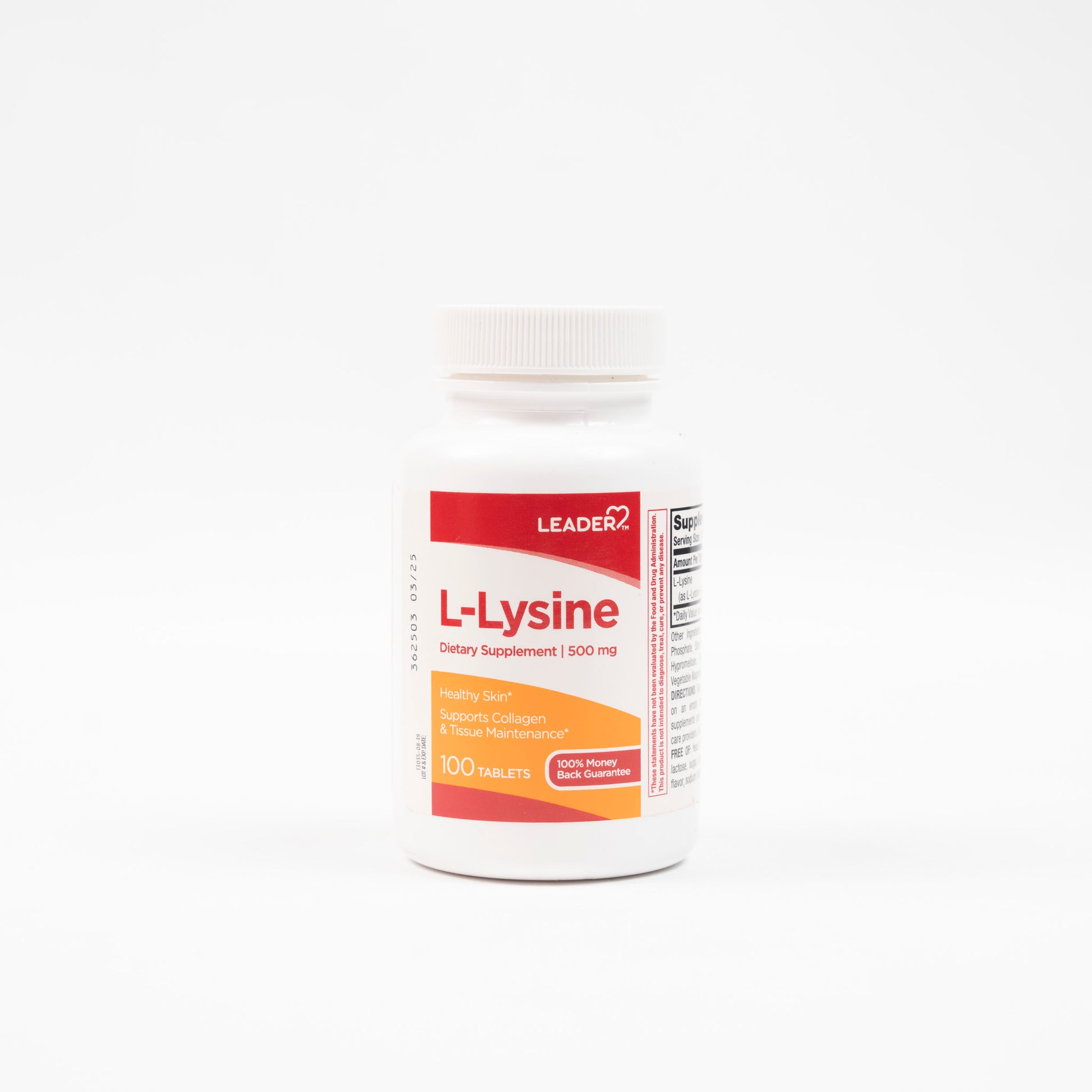 L-Lysine 500 mg Tabs