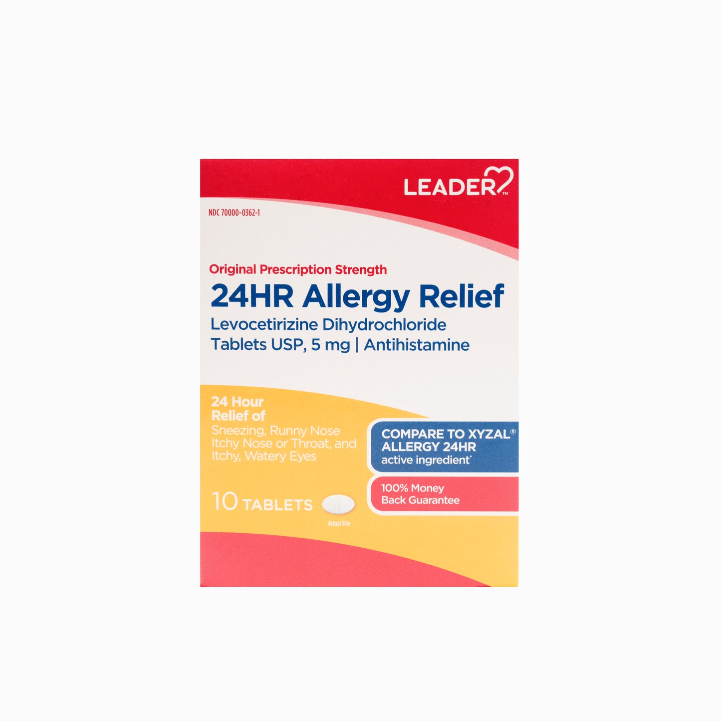 Levocetirizine 24 Hour Tabs 5 mg 