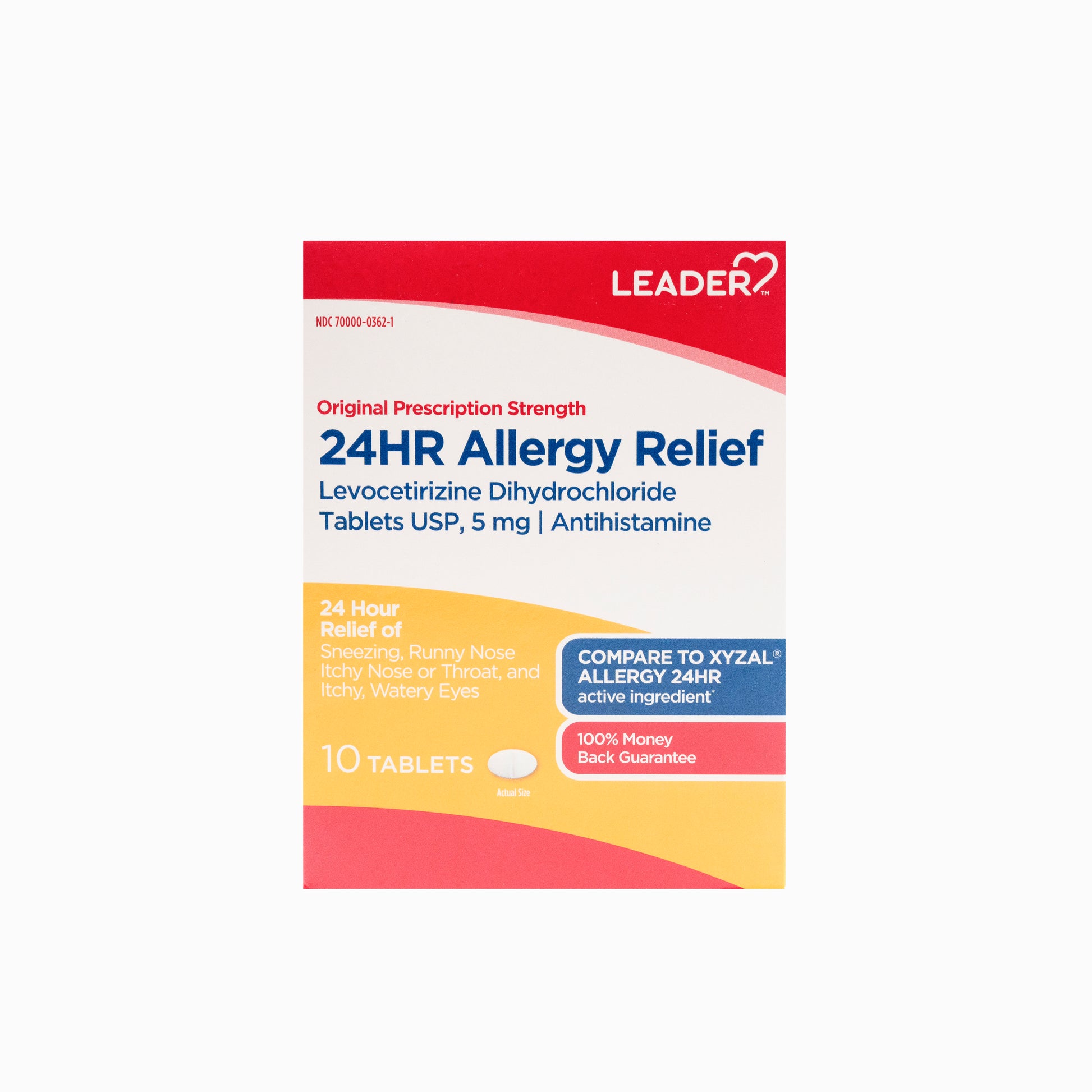 Levocetirizine 24 Hour Tabs 5 mg 