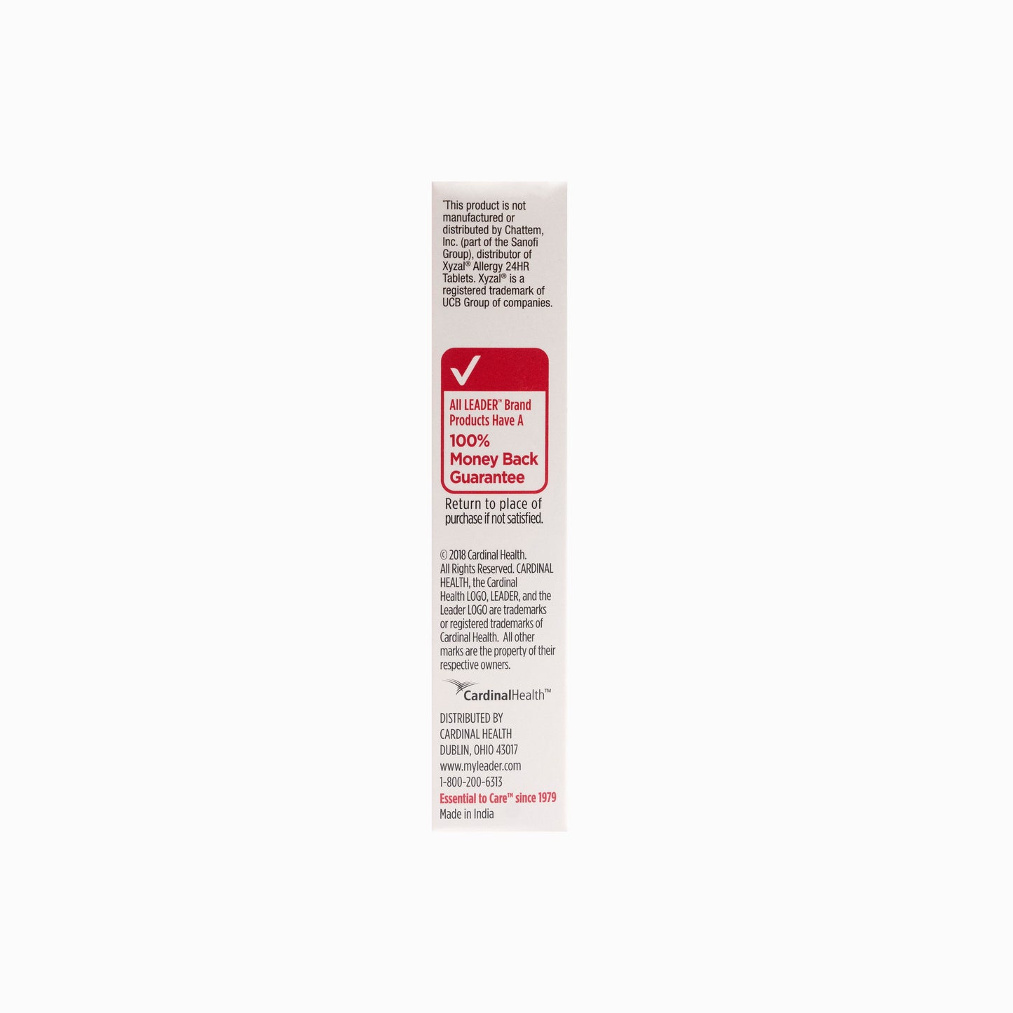 Levocetirizine 24 Hour Tabs 5 mg