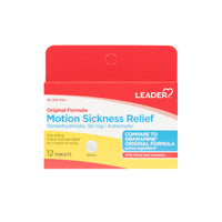 Motion Sickness Relief (Dimenhydrinate) 50 mg 