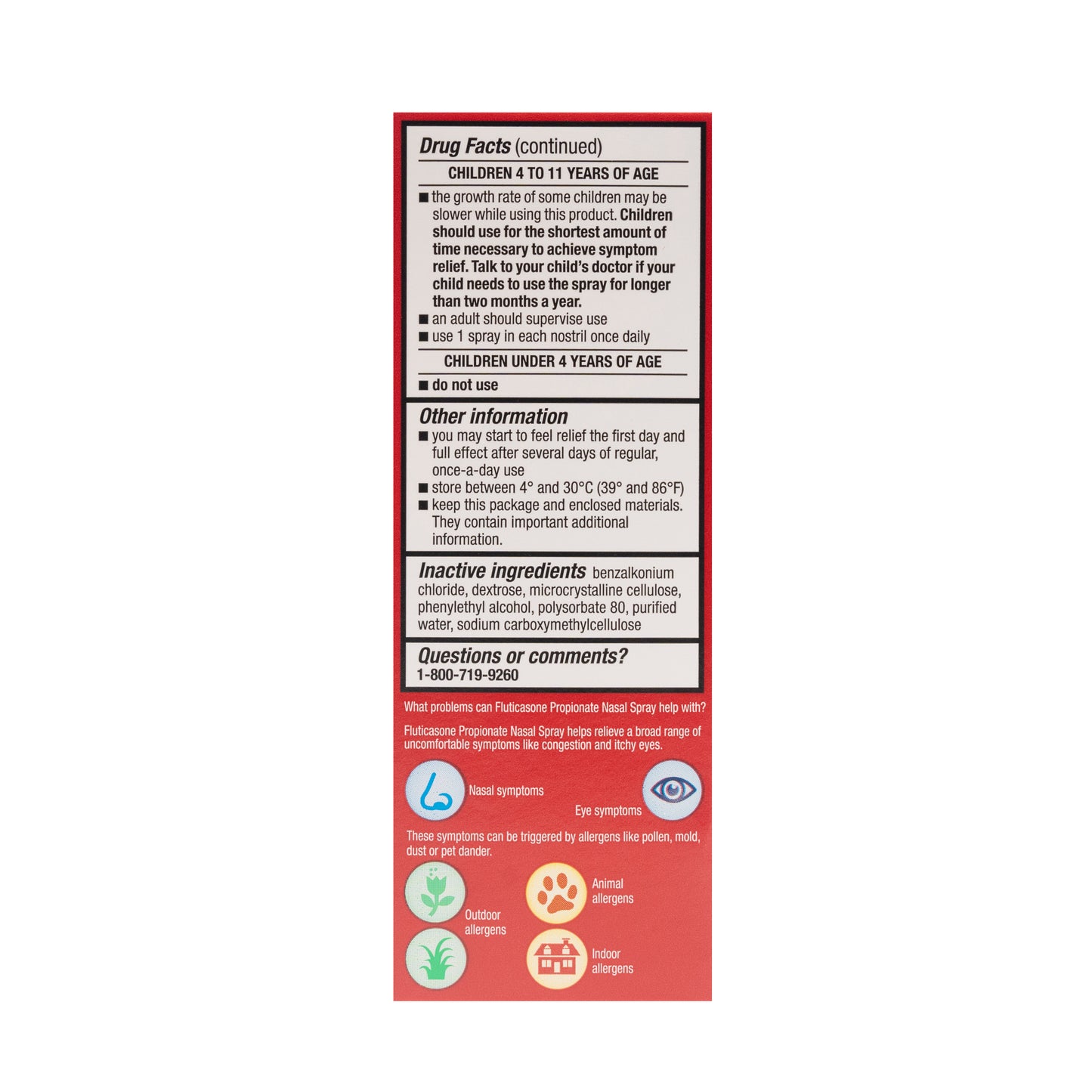 Nasal Allergy Spray 24 Hr (Triamcinolone) 55 Mcg/ Spray