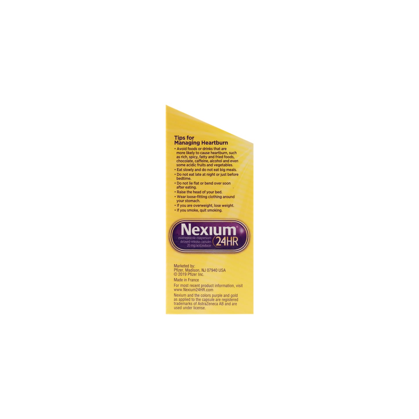 Nexium (Esomeprazole Magnesium) 20 mg DR Caps