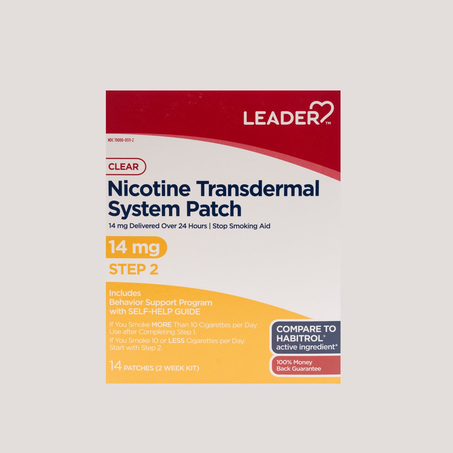 Nicotine Patch 14 mg/ 24 hr