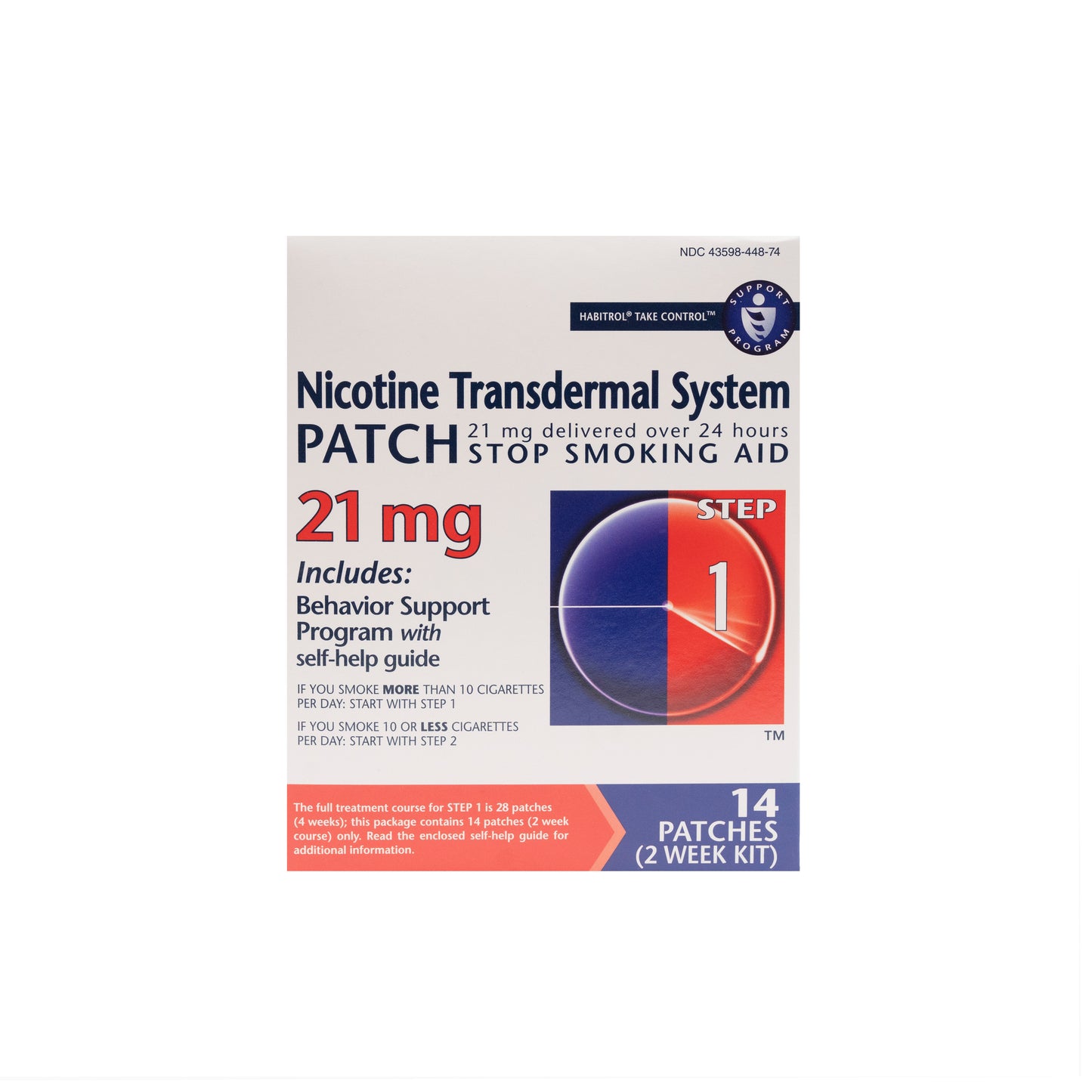 Nicotine Patch 21 mg / 24hr